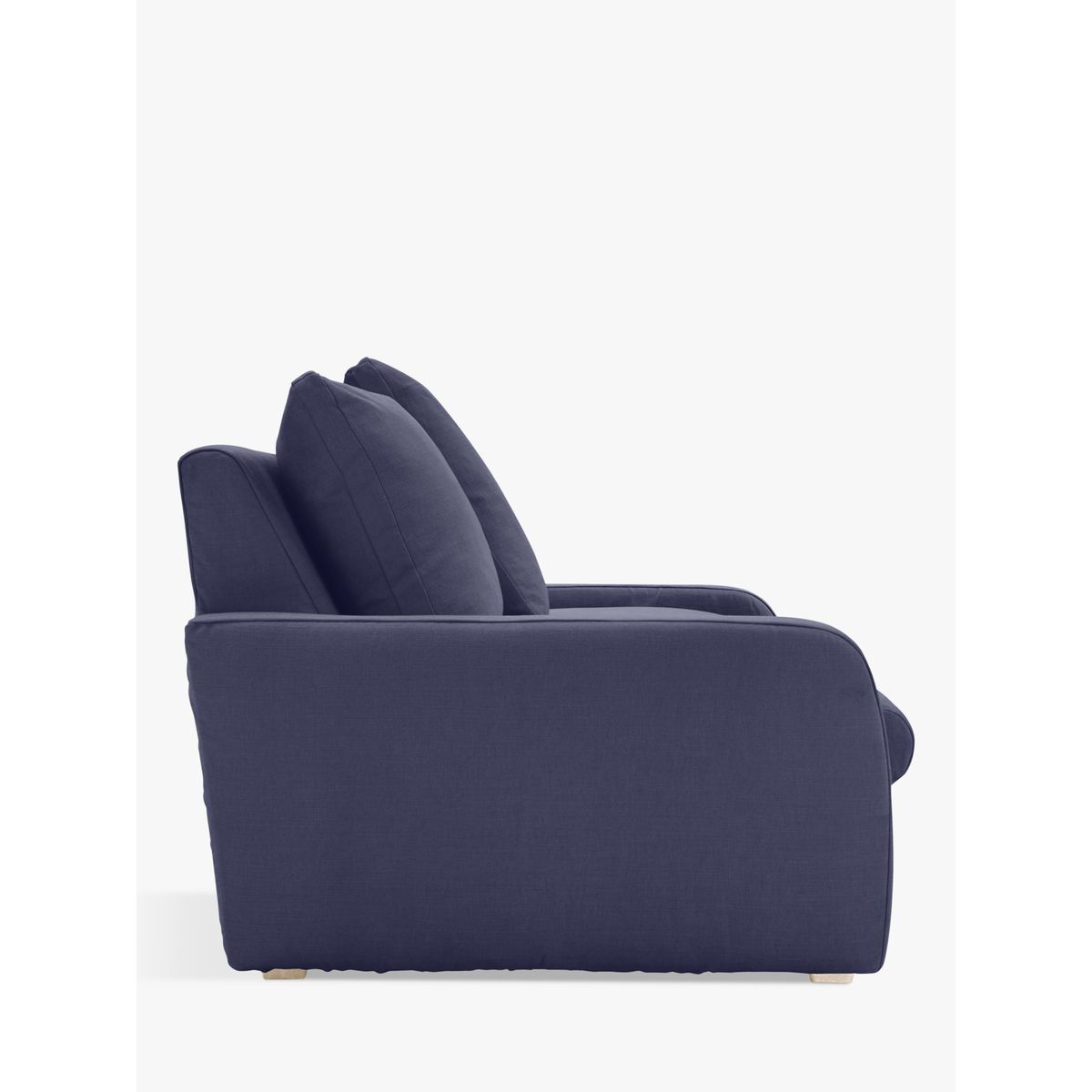 Floppy Jo Large 3 Seater Sofa by Loaf at John Lewis in Brushed Cotton Navy Blue – image 5