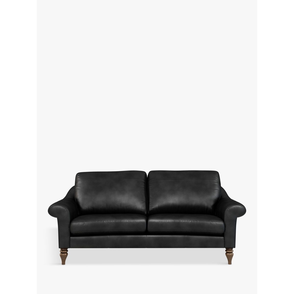 John Lewis & Partners Camber Large 3 Seater Leather Sofa, Dark Leg – image 2