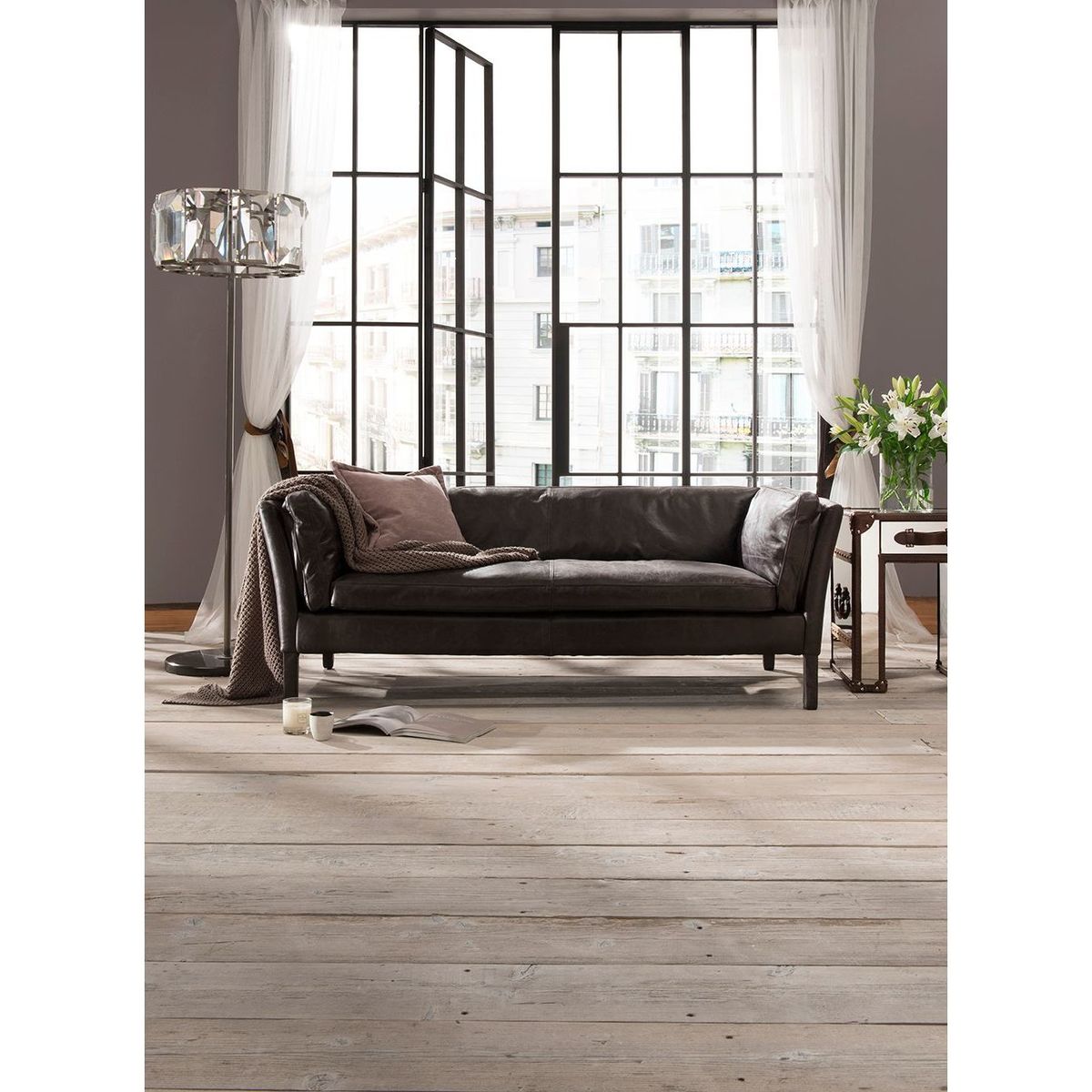 Halo Groucho Small 2 Seater Leather Sofa – image 7