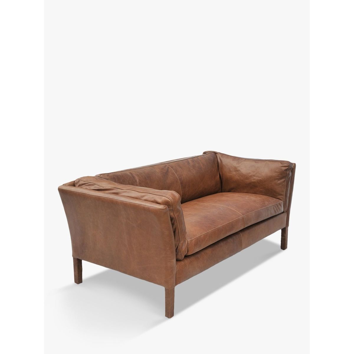 Halo Groucho Small 2 Seater Leather Sofa – image 1