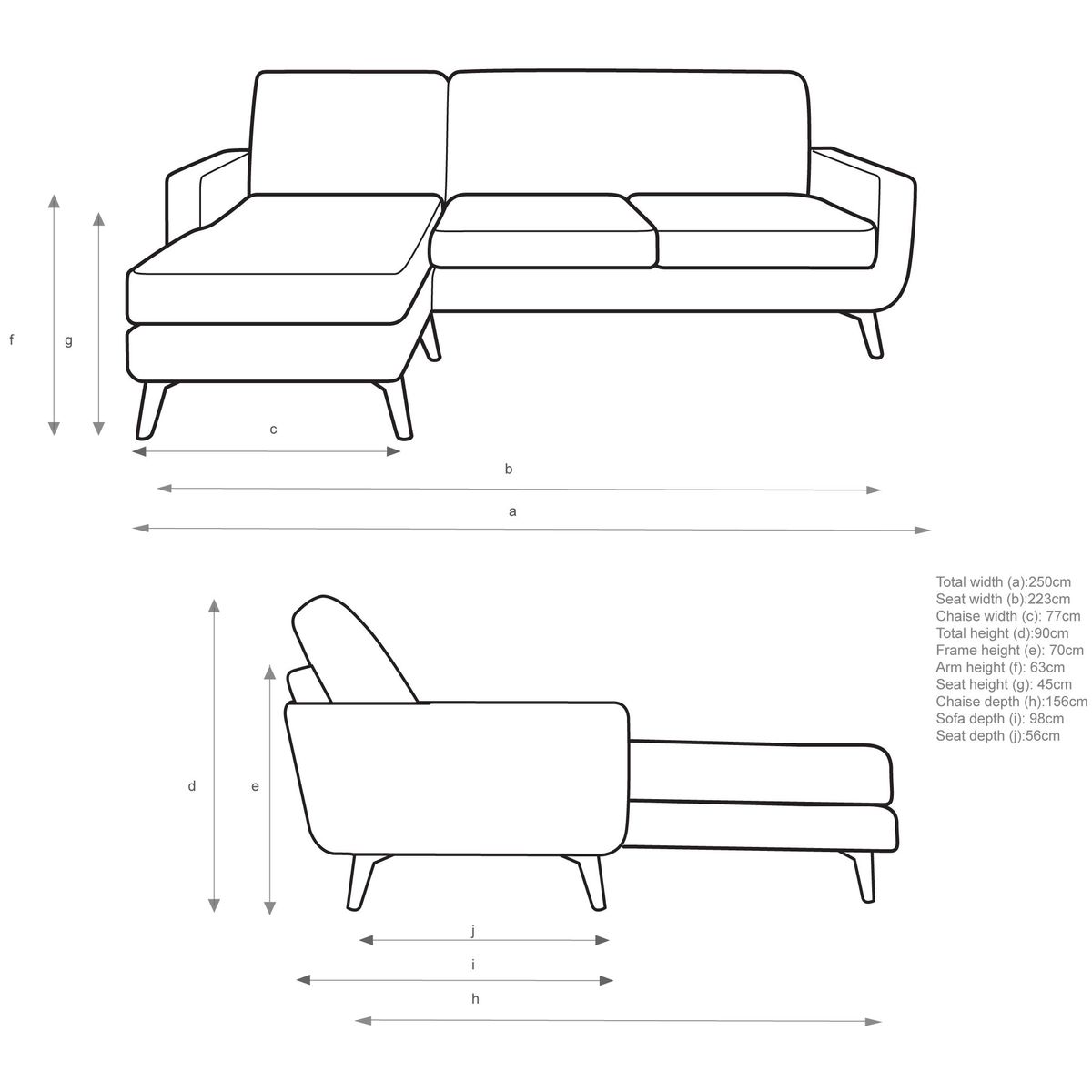 John Lewis & Partners Barbican LHF Chaise End Sofa – image 3