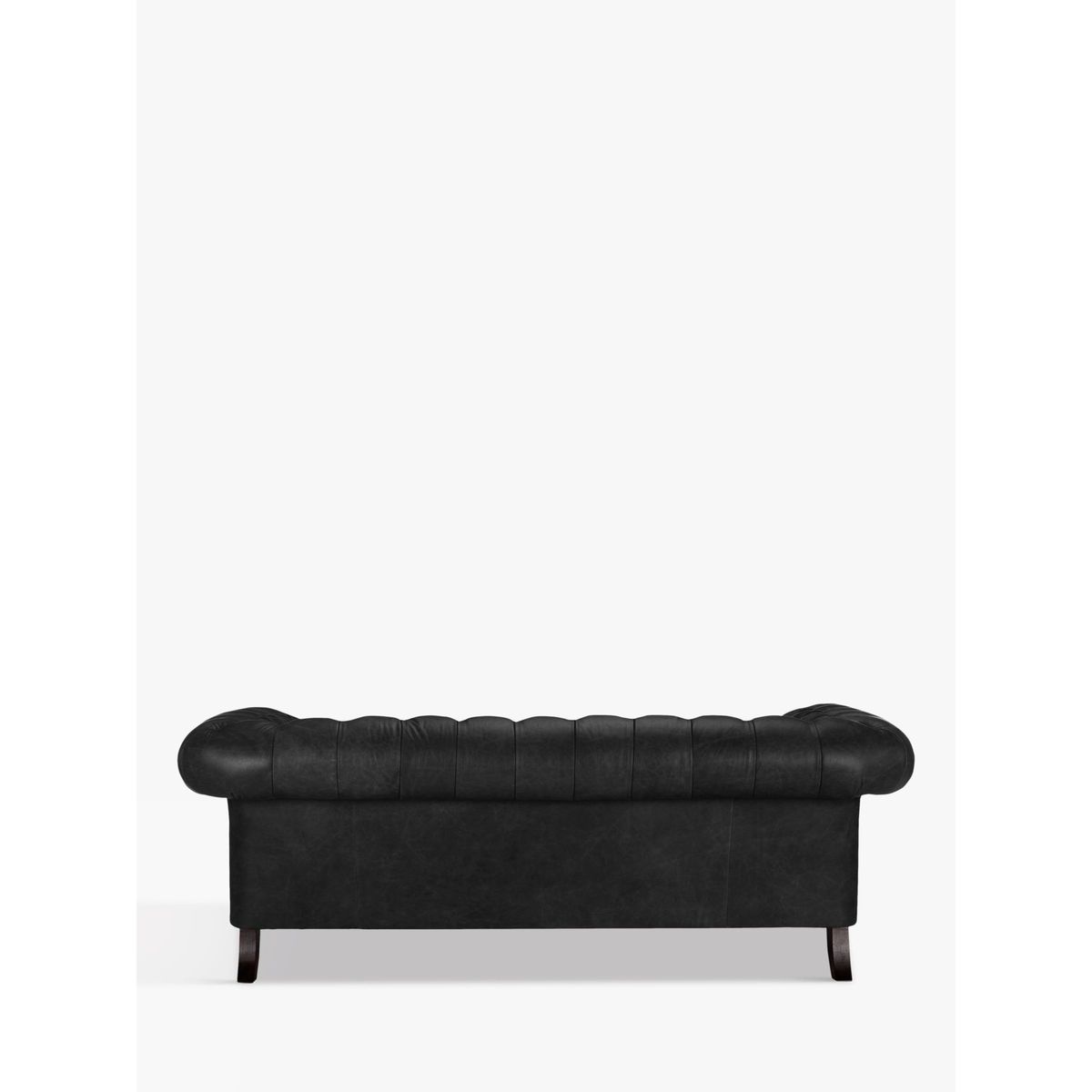 John Lewis & Partners Cromwell Chesterfield Leather Grand 4 Seater Sofa, Dark Leg – image 6