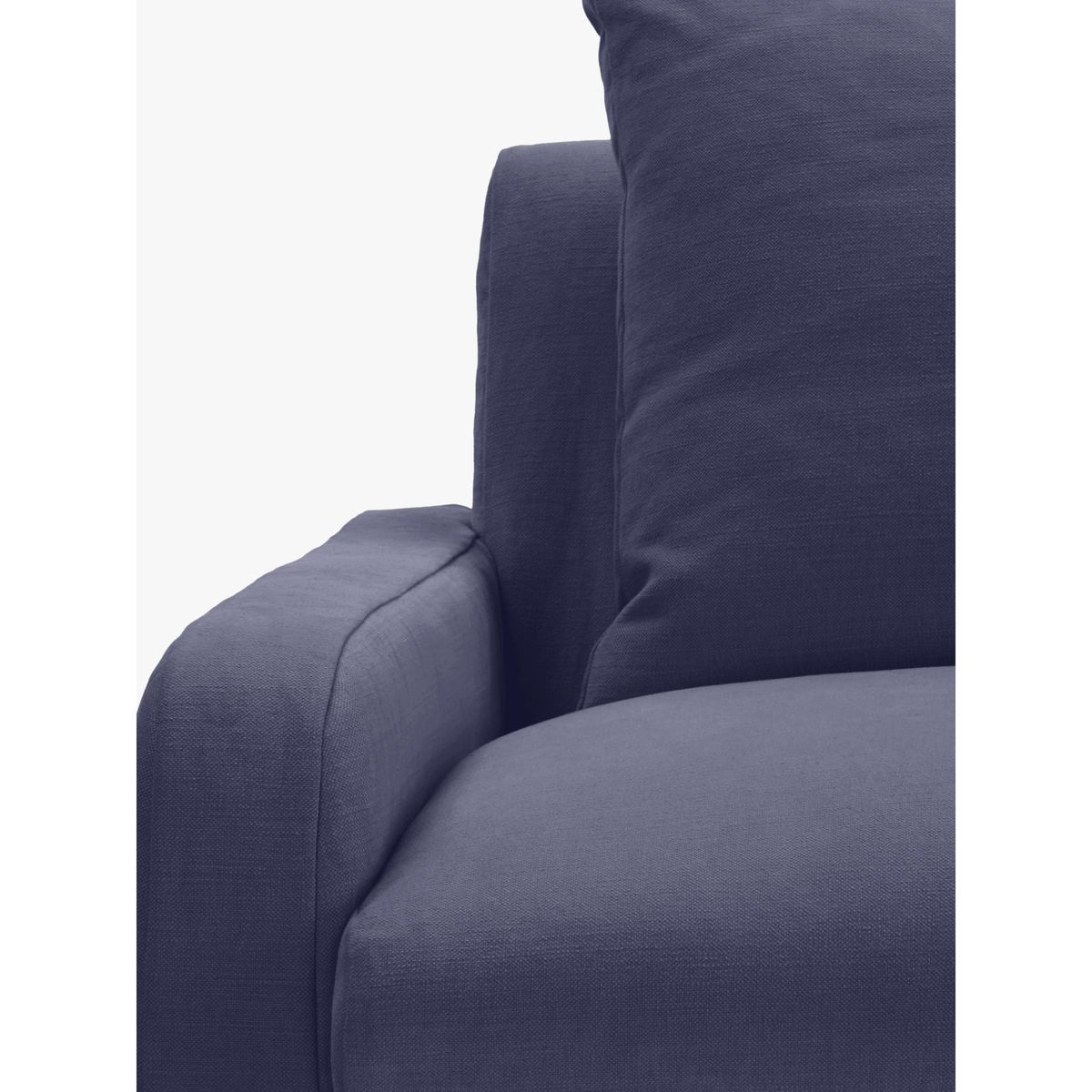 Floppy Jo Medium 2 Seater Sofa by Loaf at John Lewis in Brushed Cotton Navy Blue – image 7