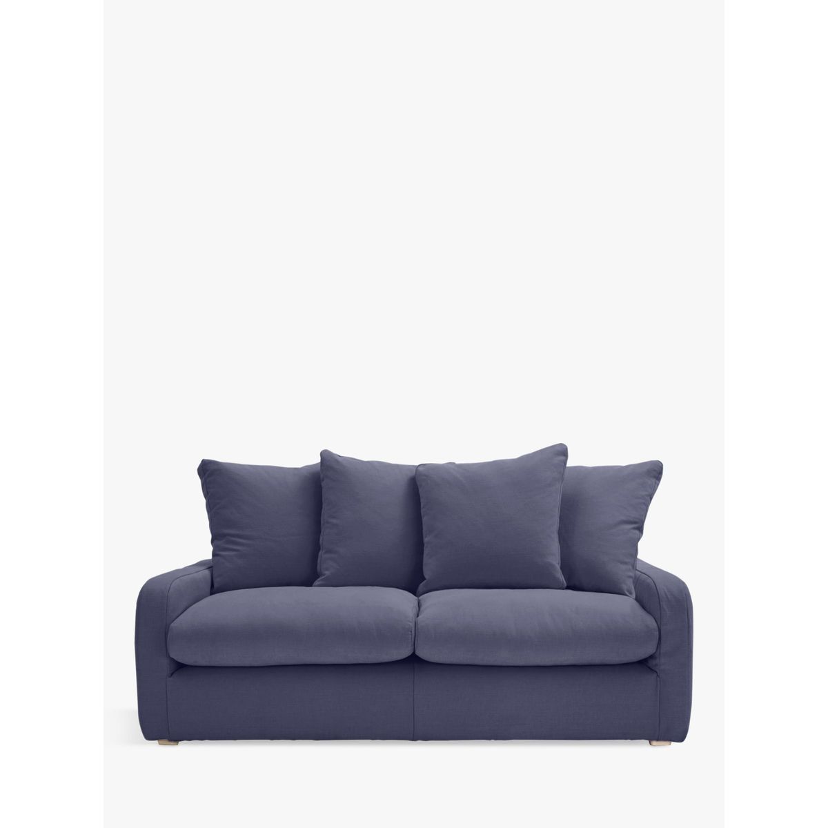 Floppy Jo Medium 2 Seater Sofa by Loaf at John Lewis in Brushed Cotton Navy Blue – image 2