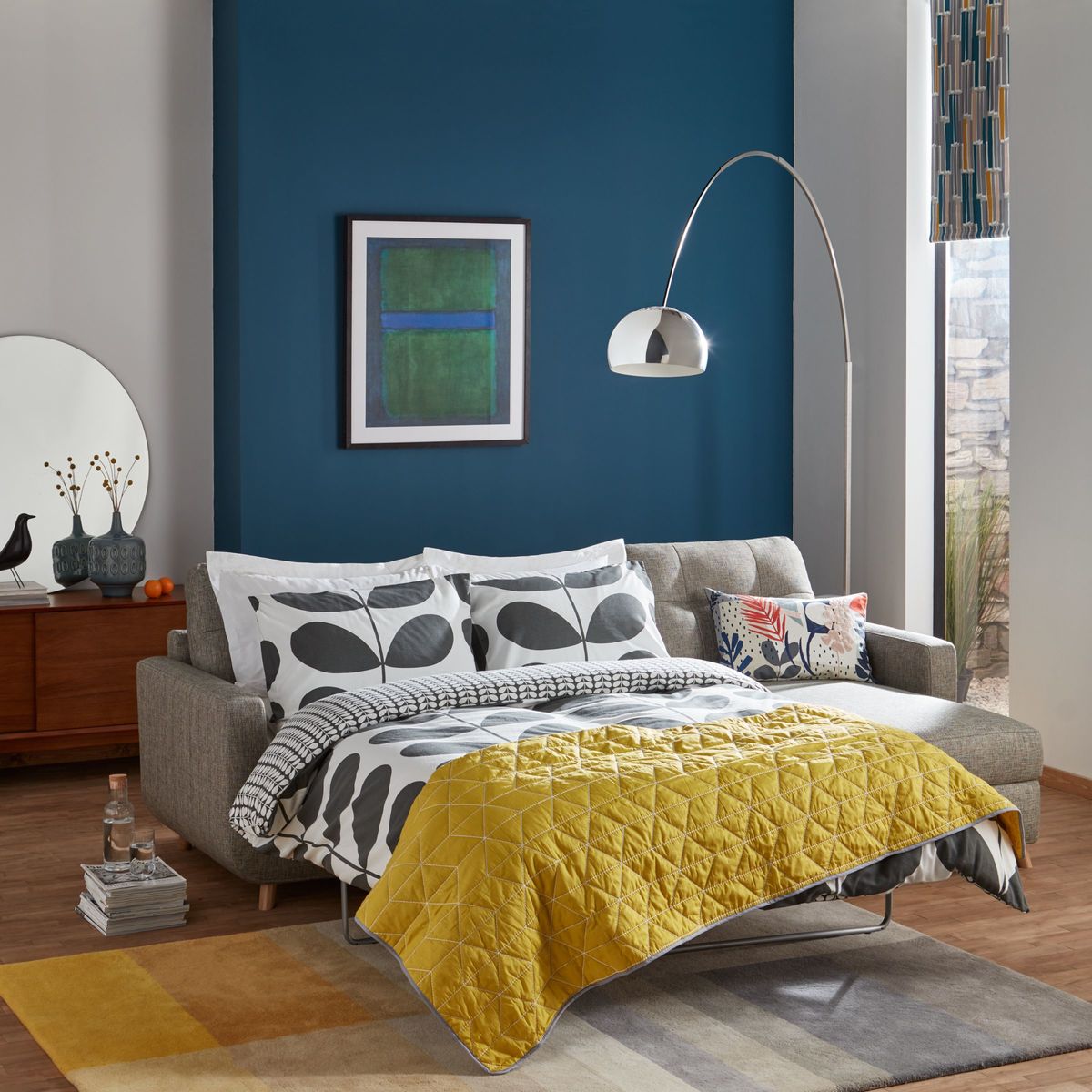 John Lewis & Partners Barbican RHF Chaise Sofa Bed with Storage – image 6