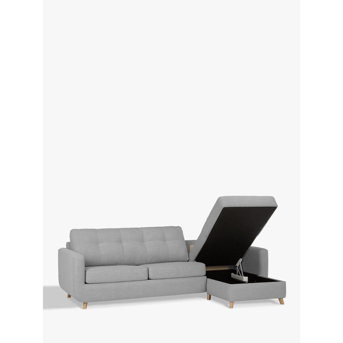 John Lewis & Partners Barbican RHF Chaise Sofa Bed with Storage – image 10