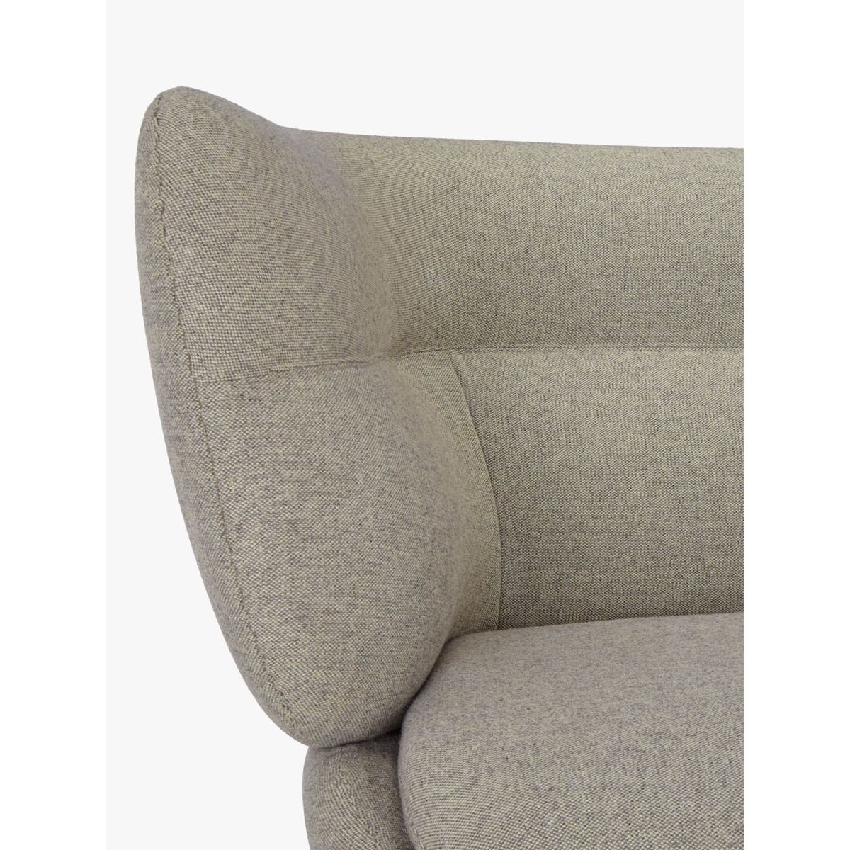 Doshi Levien for John Lewis Open Home Pondok Large 3 Seater Sofa, Black Leg – image 5