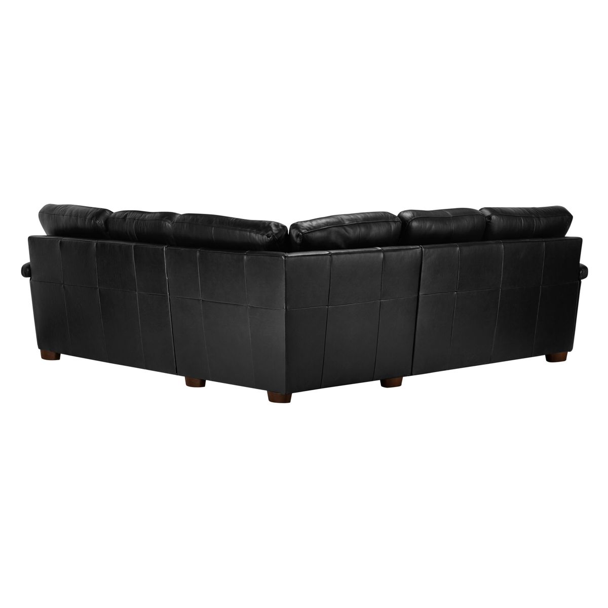 John Lewis & Partners Camden Leather Corner Sofa, Dark Leg – image 6