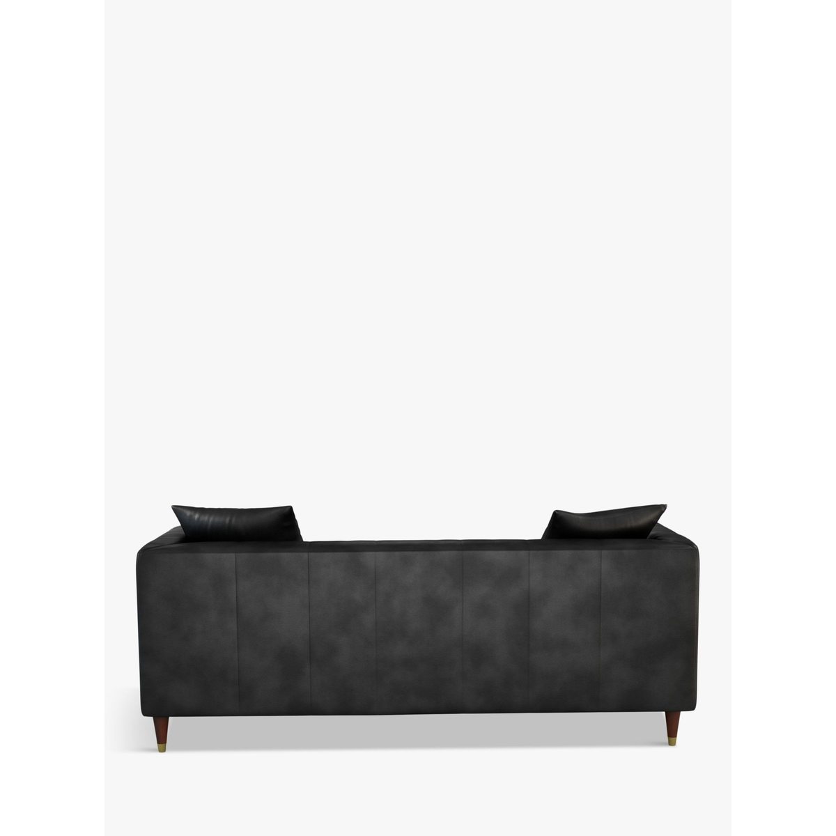 John Lewis & Partners Chester Large 3 Seater Leather Sofa, Dark Leg – image 5
