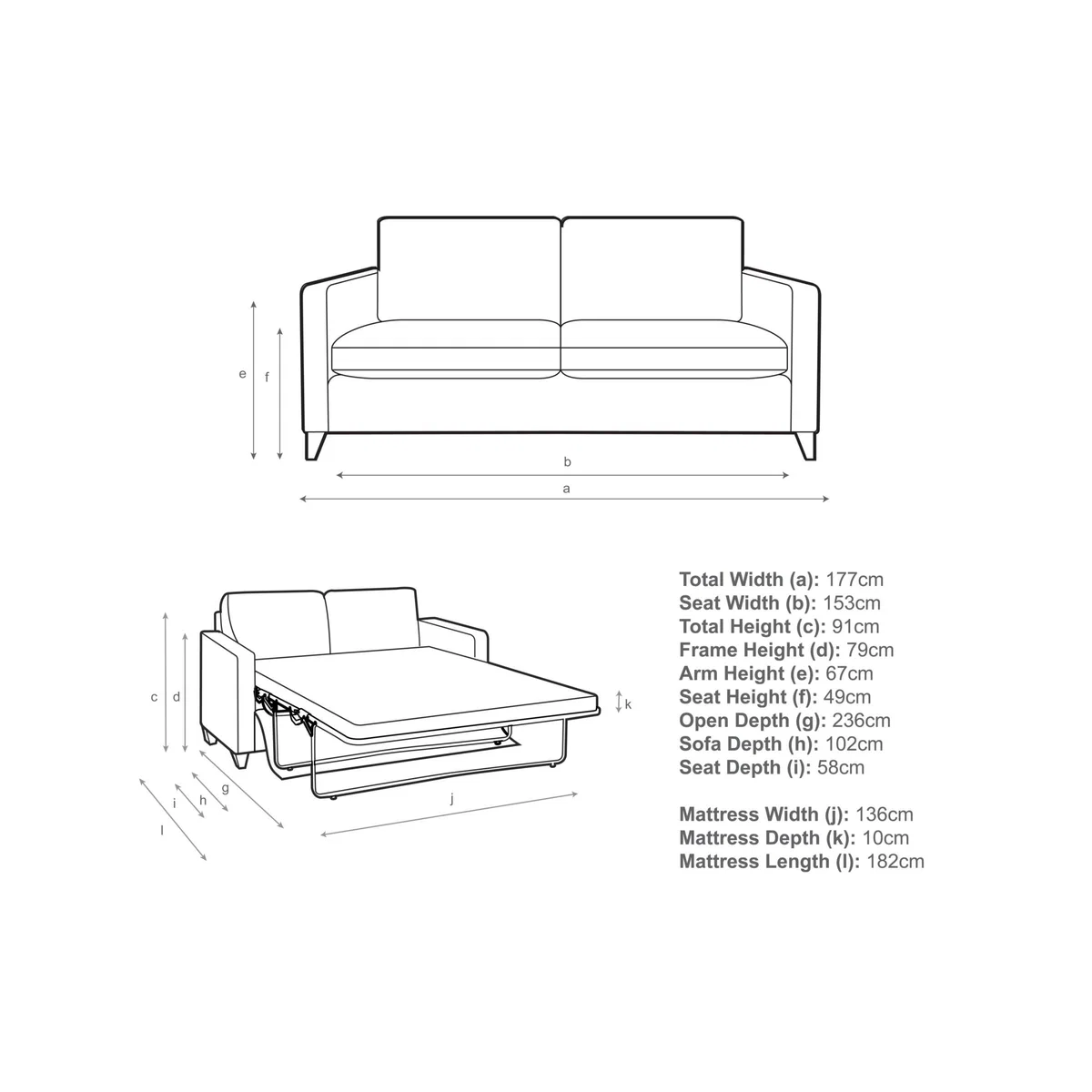 John Lewis & Partners Bailey Double Sofa Bed – image 4