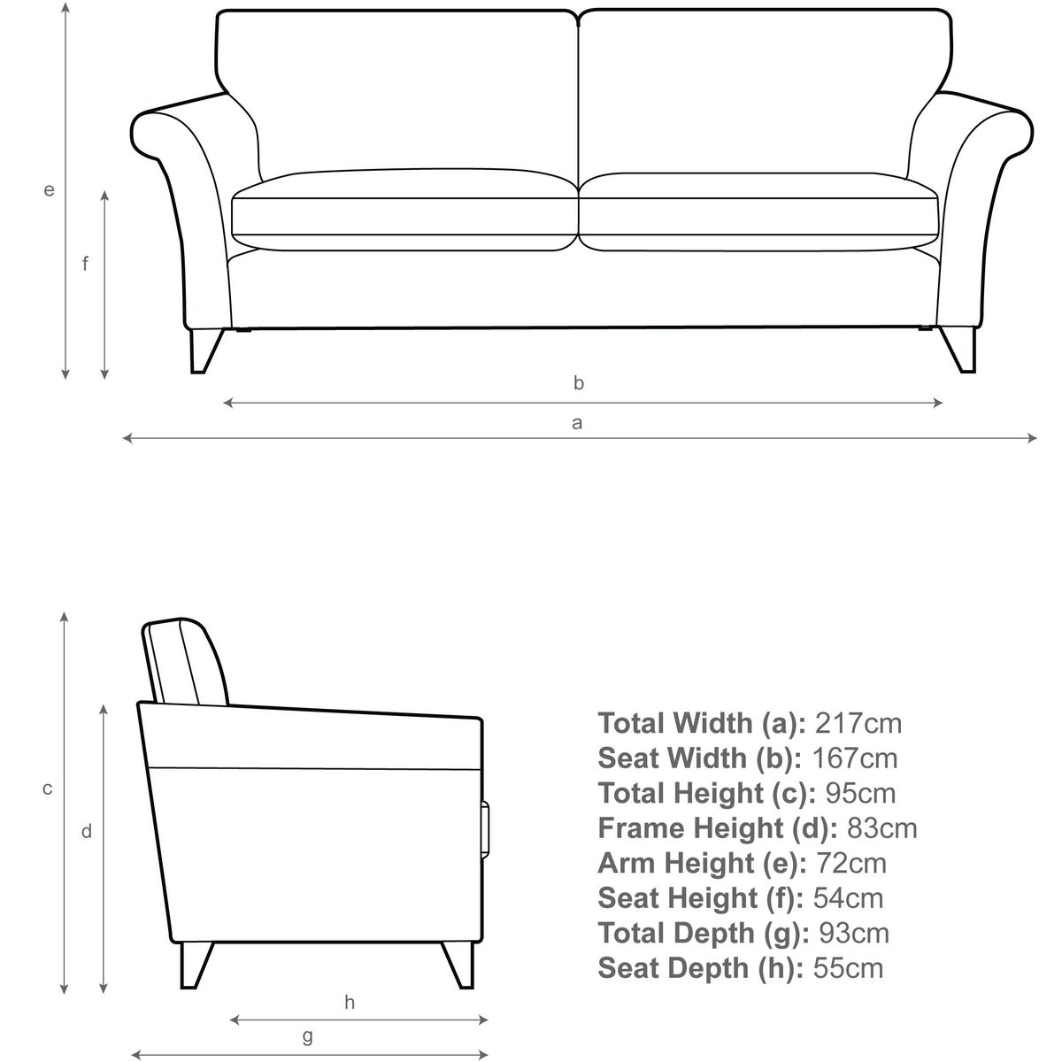 John Lewis & Partners Charlotte Large 3 Seater Sofa – image 4