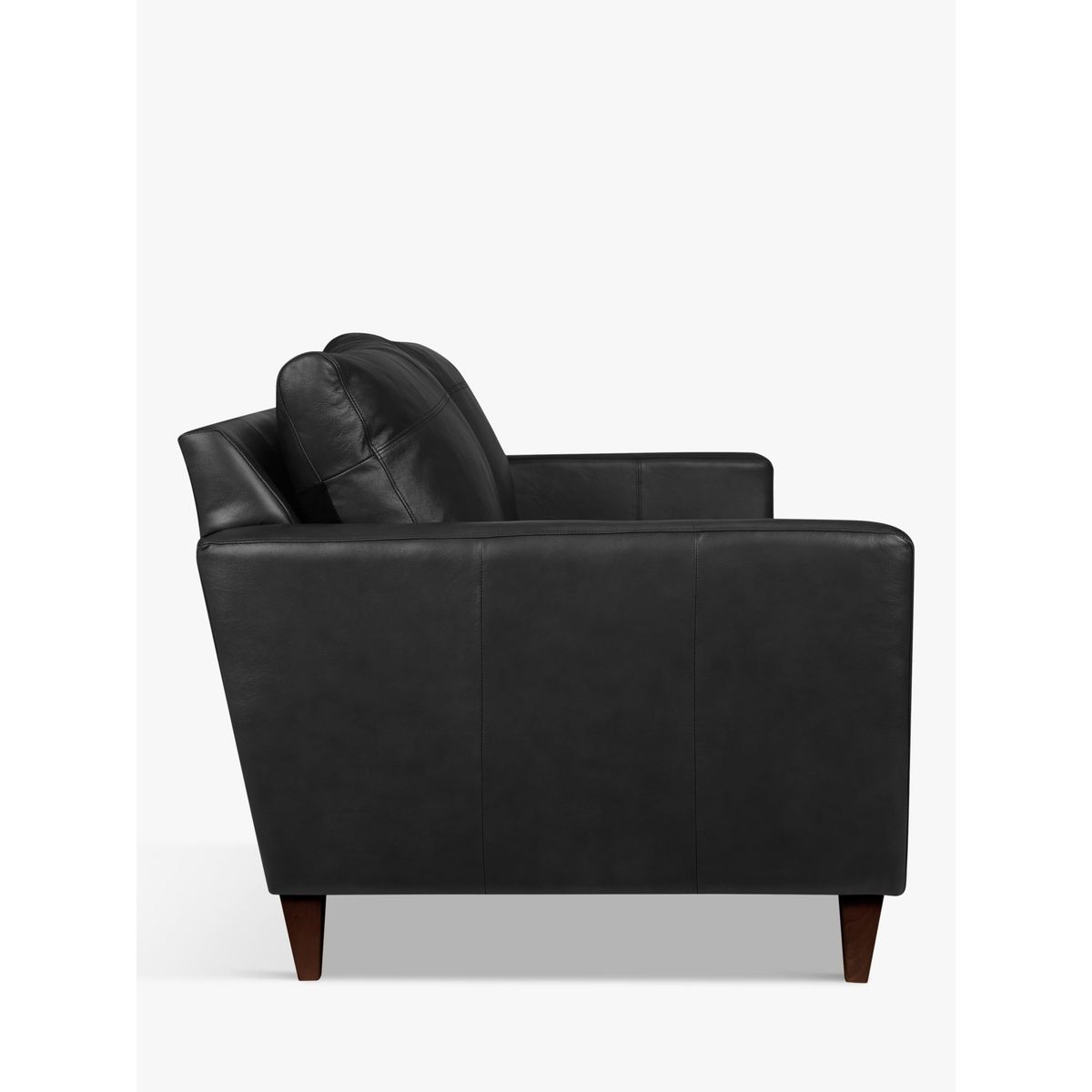 John Lewis & Partners Bailey Leather Small 2 Seater Sofa, Dark Leg – image 5