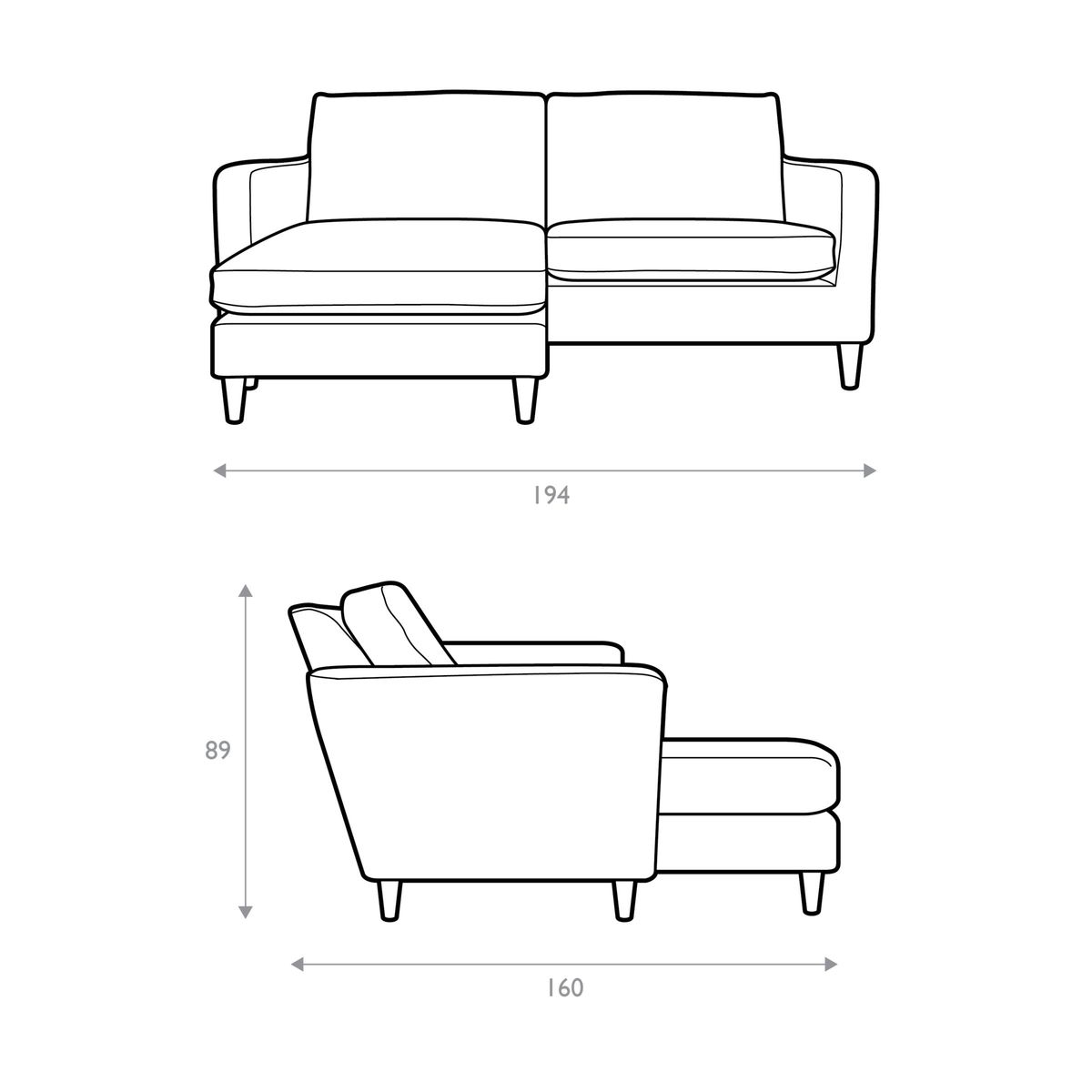 John Lewis & Partners Bailey LHF Chaise End Sofa – image 3