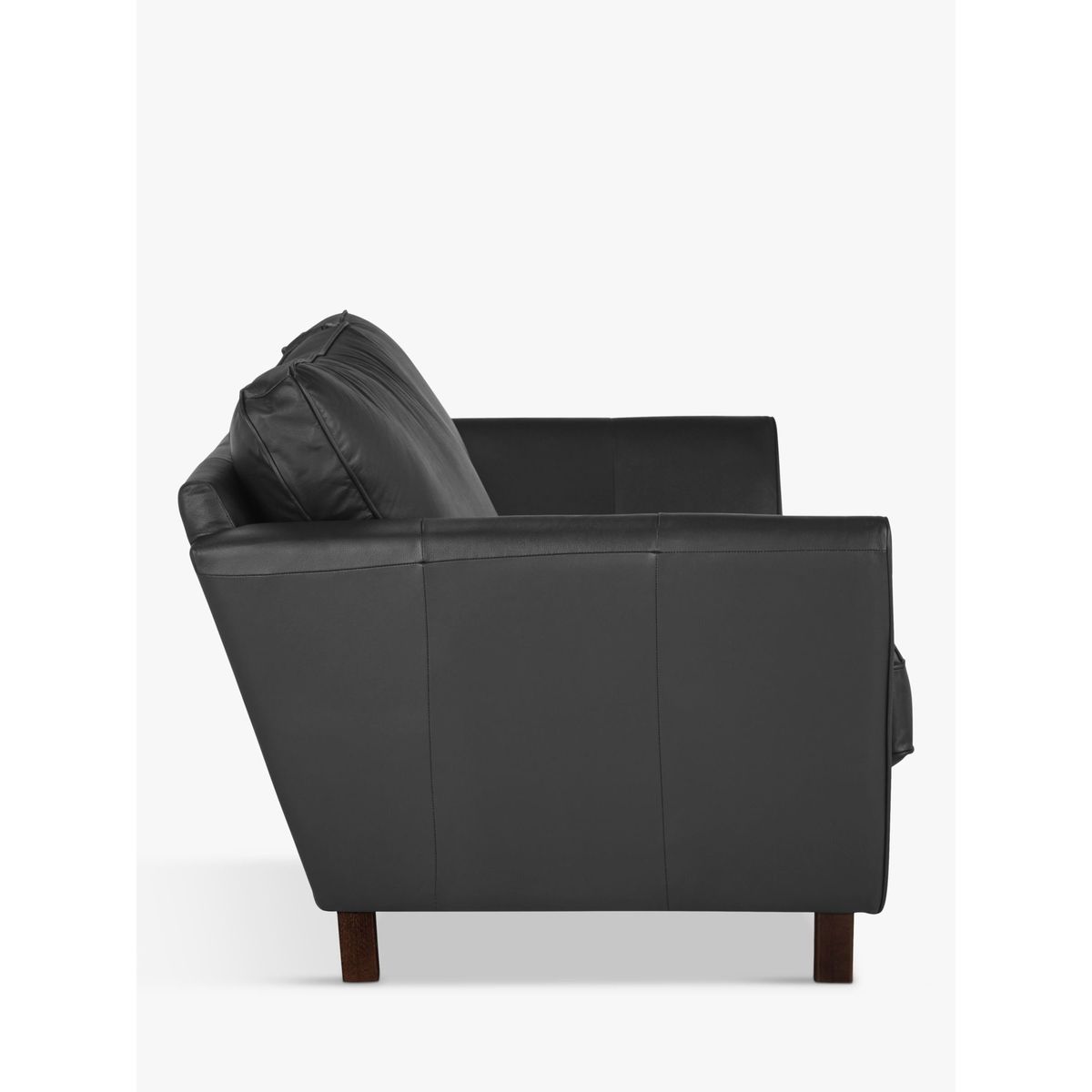 John Lewis & Partners Oslo Leather Small 2 Seater Sofa, Dark Leg – image 4