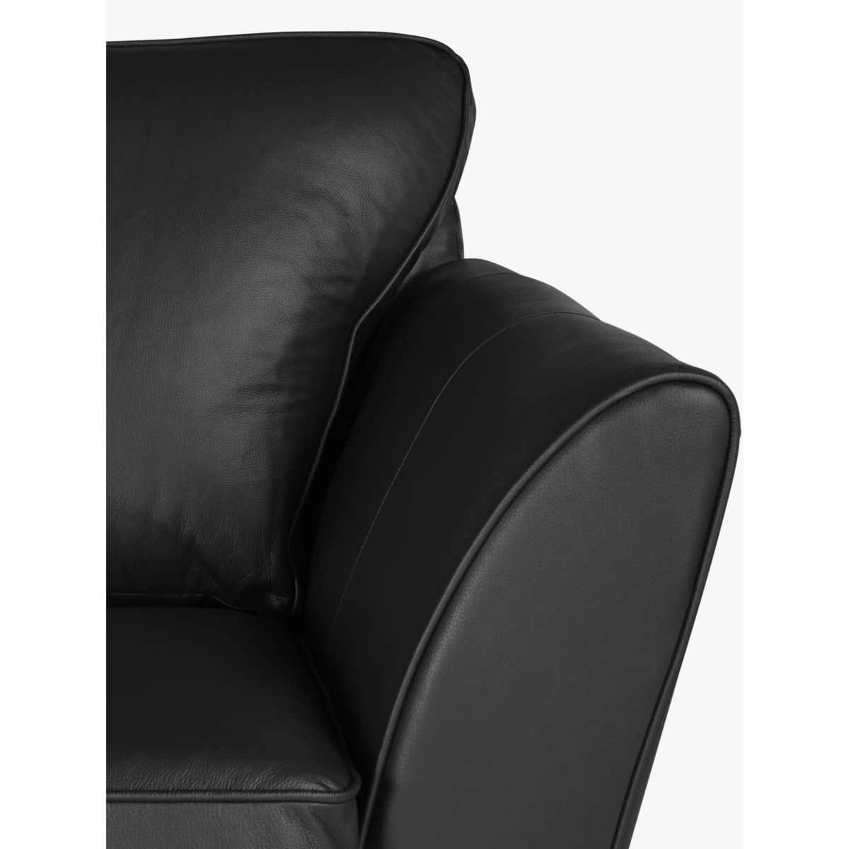John Lewis & Partners Oslo Leather Small 2 Seater Sofa, Dark Leg – image 5
