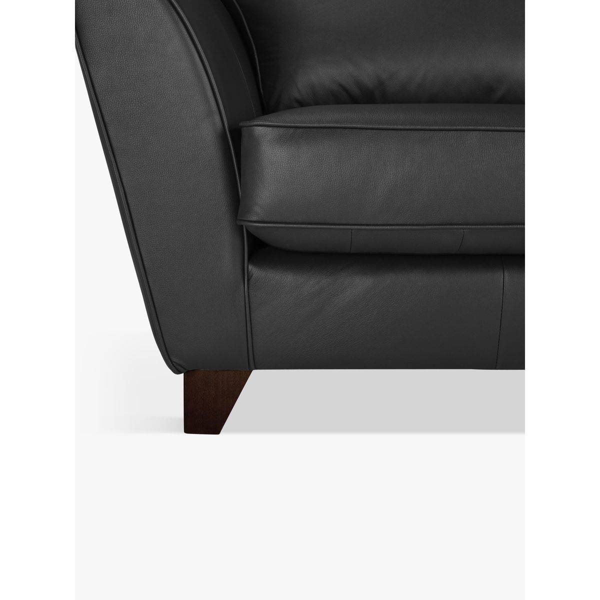 John Lewis & Partners Oslo Leather Small 2 Seater Sofa, Dark Leg – image 6