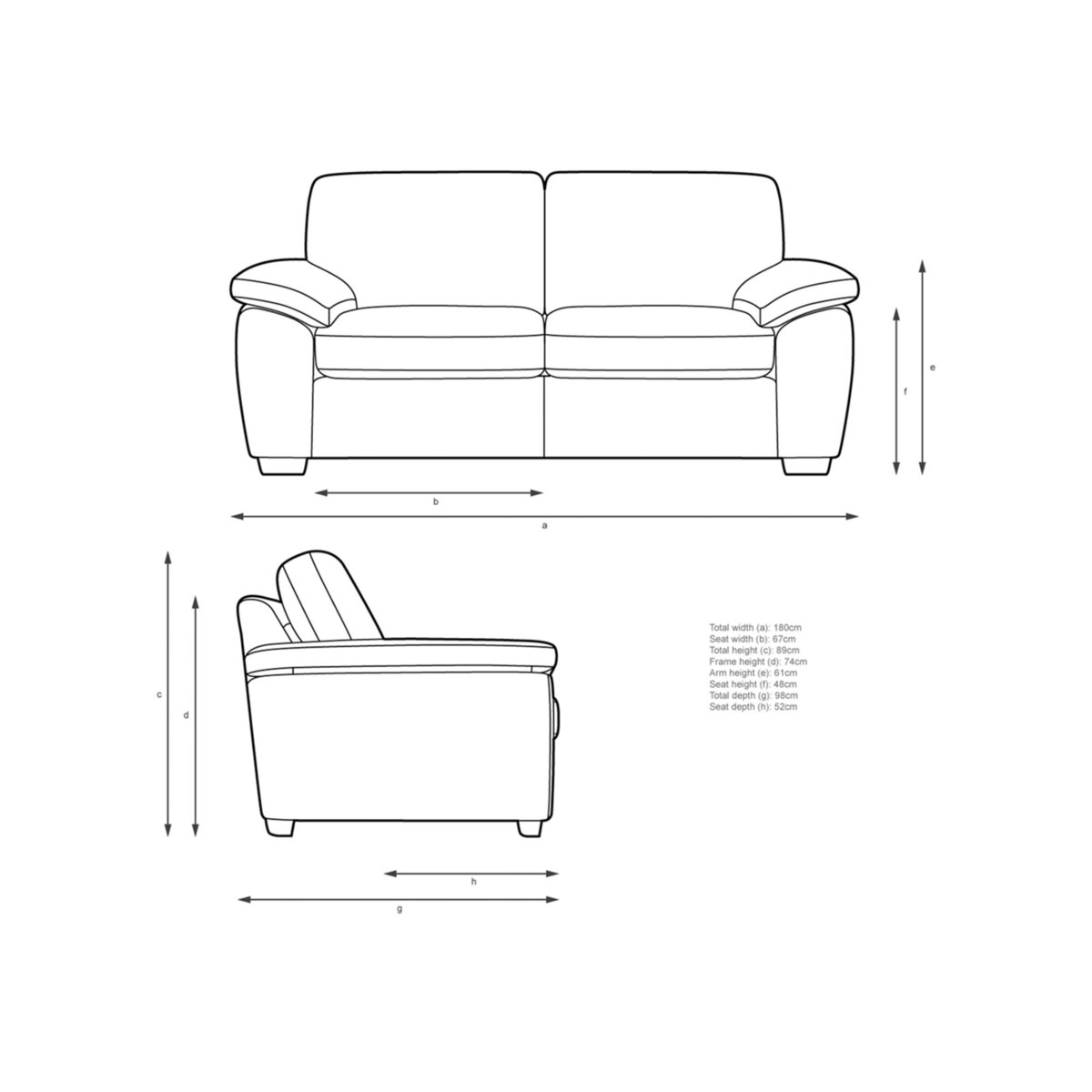 John Lewis & Partners Camden Medium 2 Seater Sofa Bed – image 4