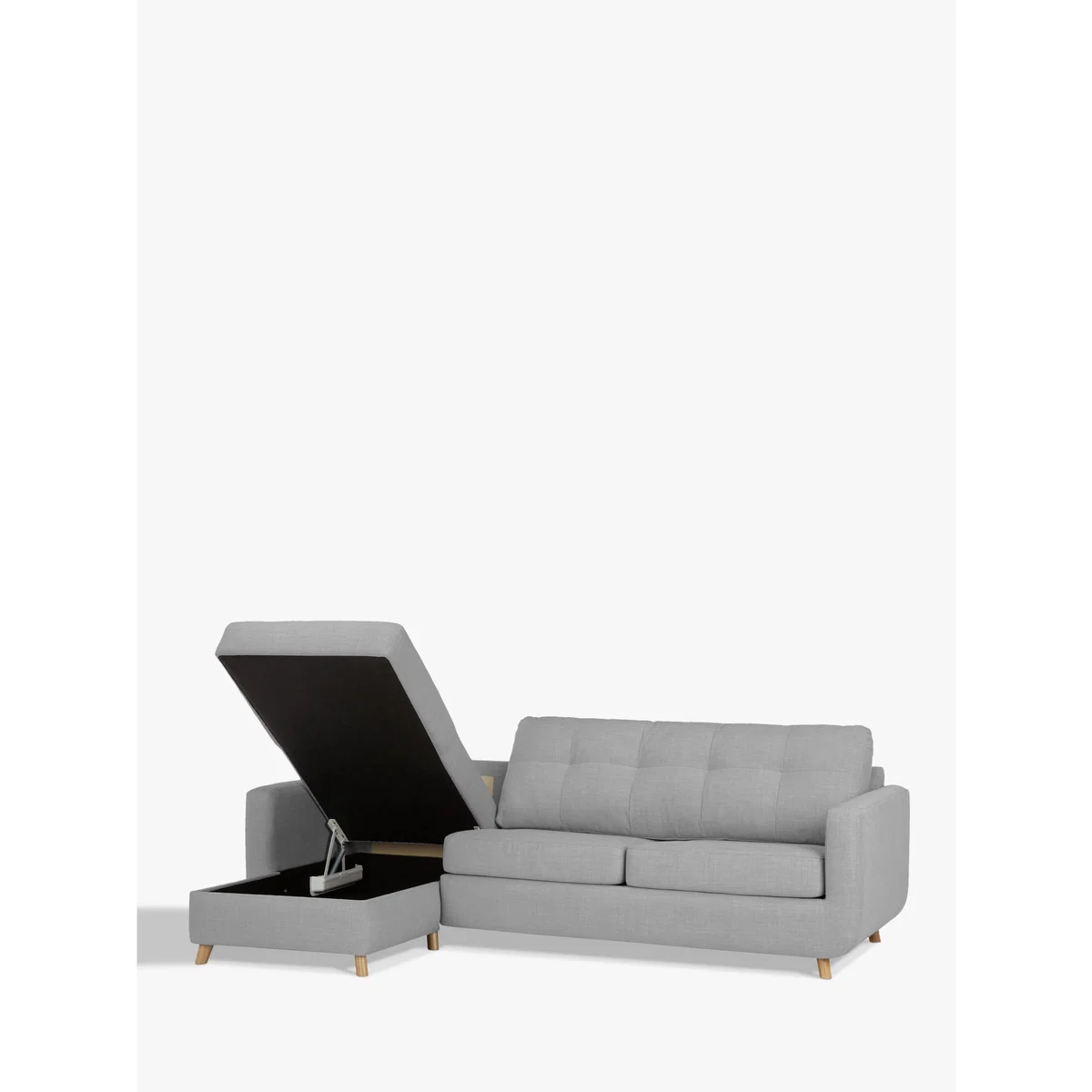 John Lewis & Partners Barbican LHF Chaise Sofa Bed with Storage – image 10