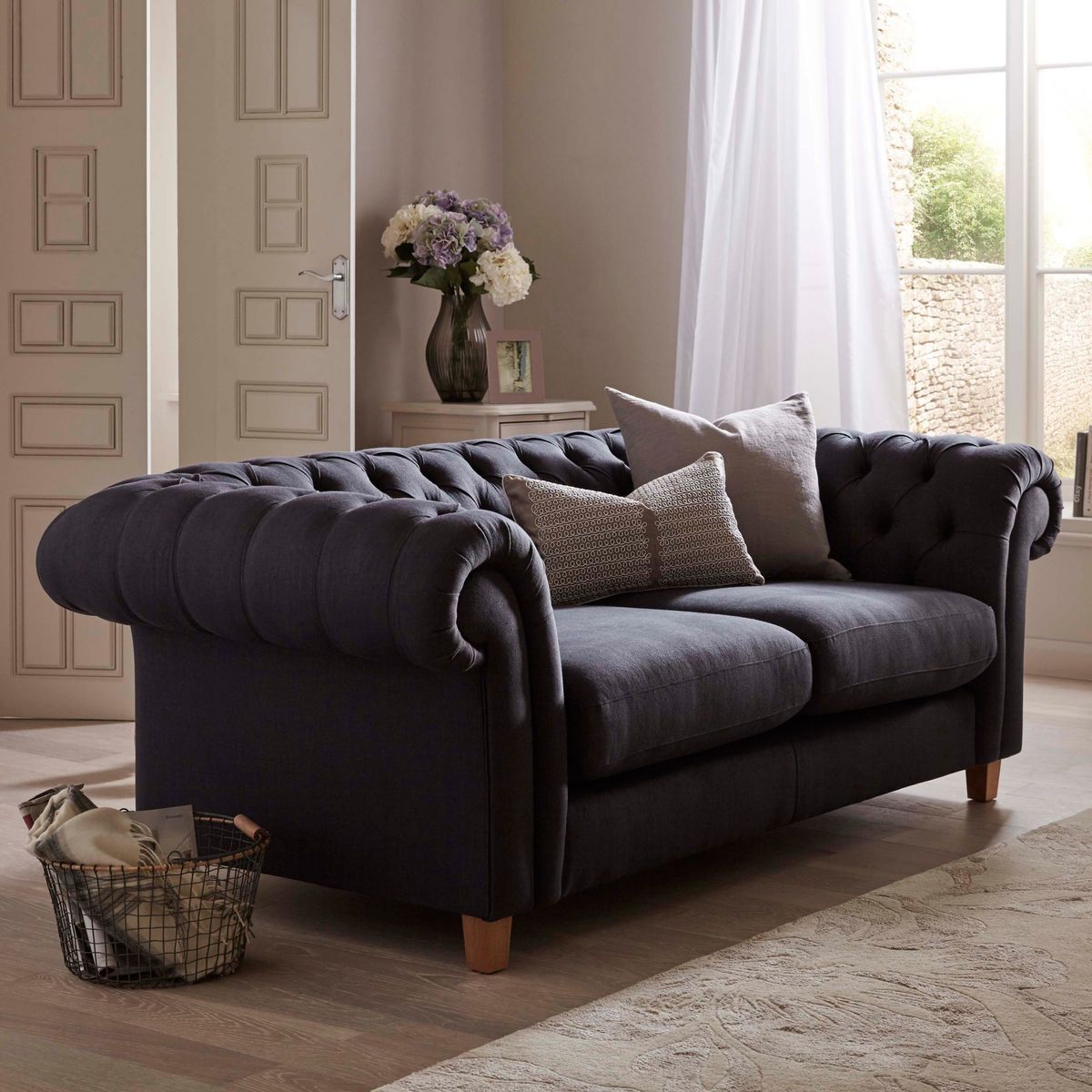 John Lewis & Partners Cromwell Chesterfield Small 2 Seater Sofa – image 4
