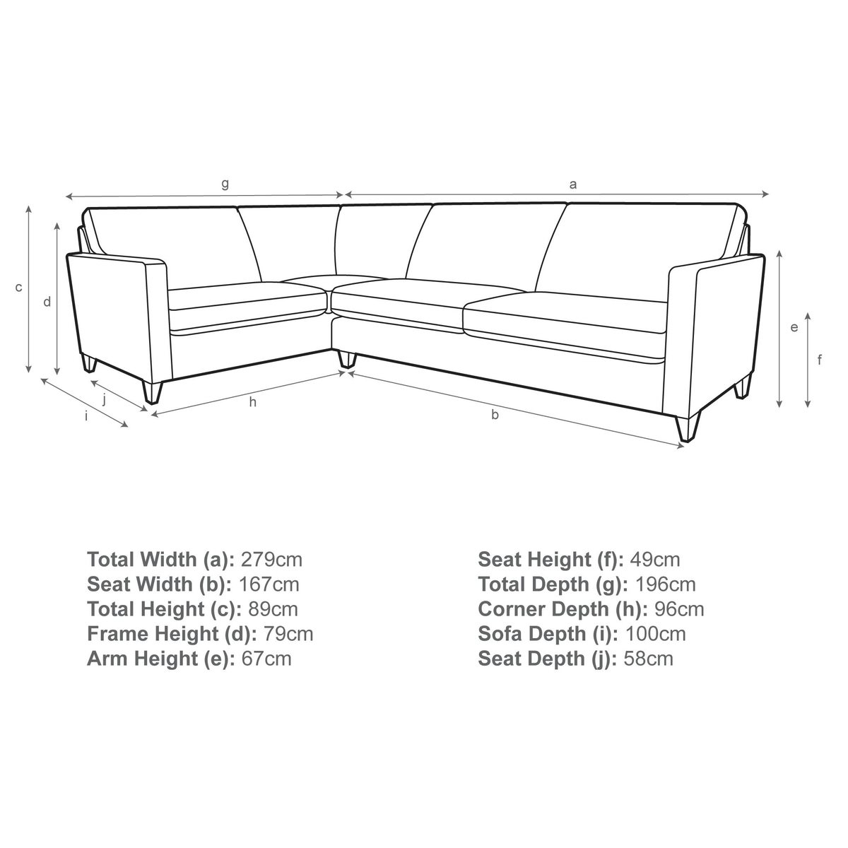 John Lewis & Partners Bailey Fixed Cover LHF Corner End Sofa – image 4