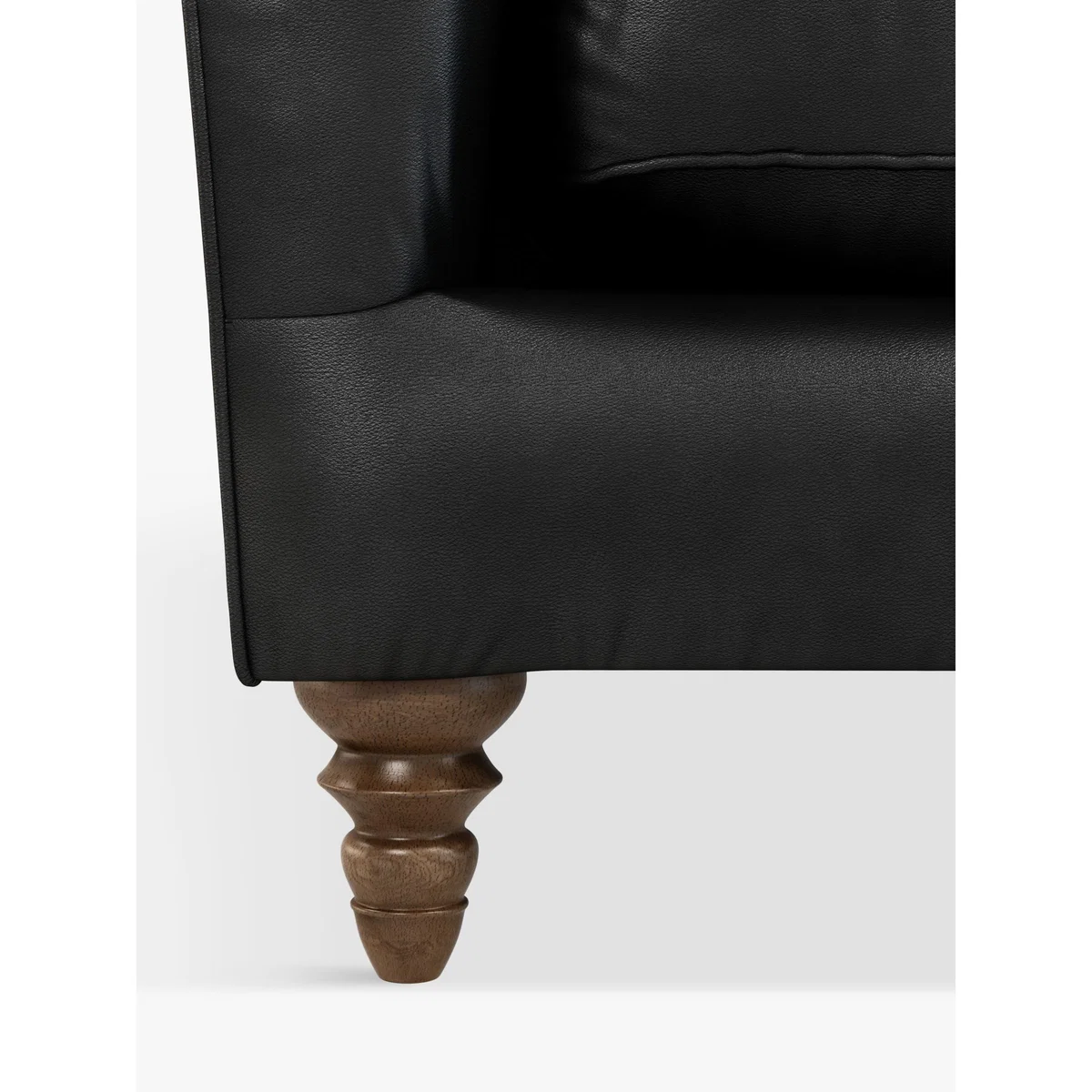 Croft Collection Melrose Grand 4 Seater Leather Sofa, Dark Leg – image 6