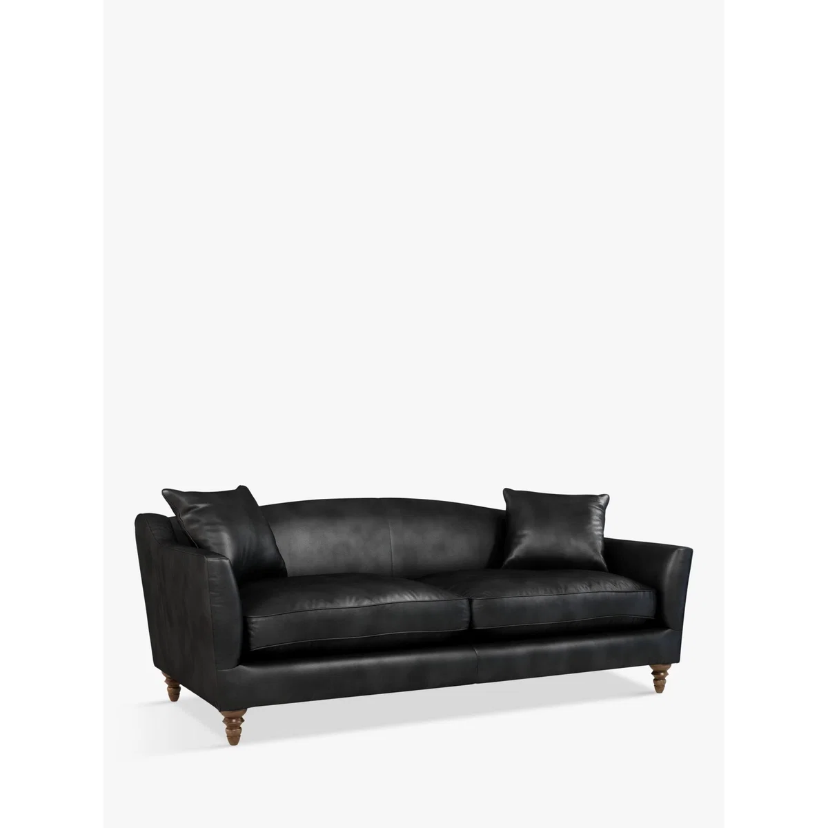 Croft Collection Melrose Grand 4 Seater Leather Sofa, Dark Leg – image 1