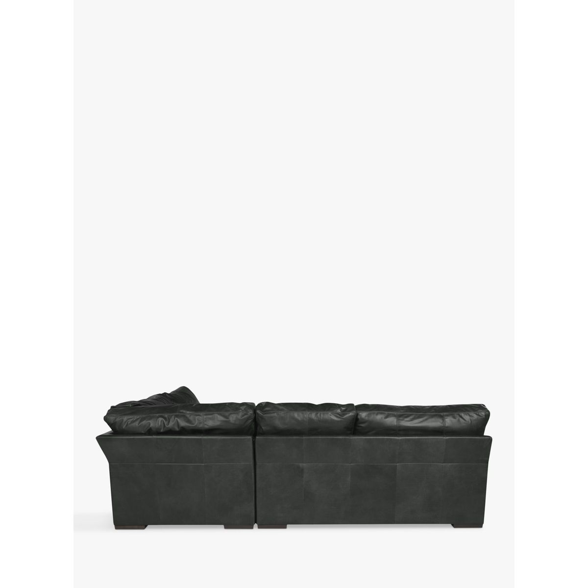 John Lewis & Partners Java RHF Leather Corner Sofa, Dark Leg – image 4