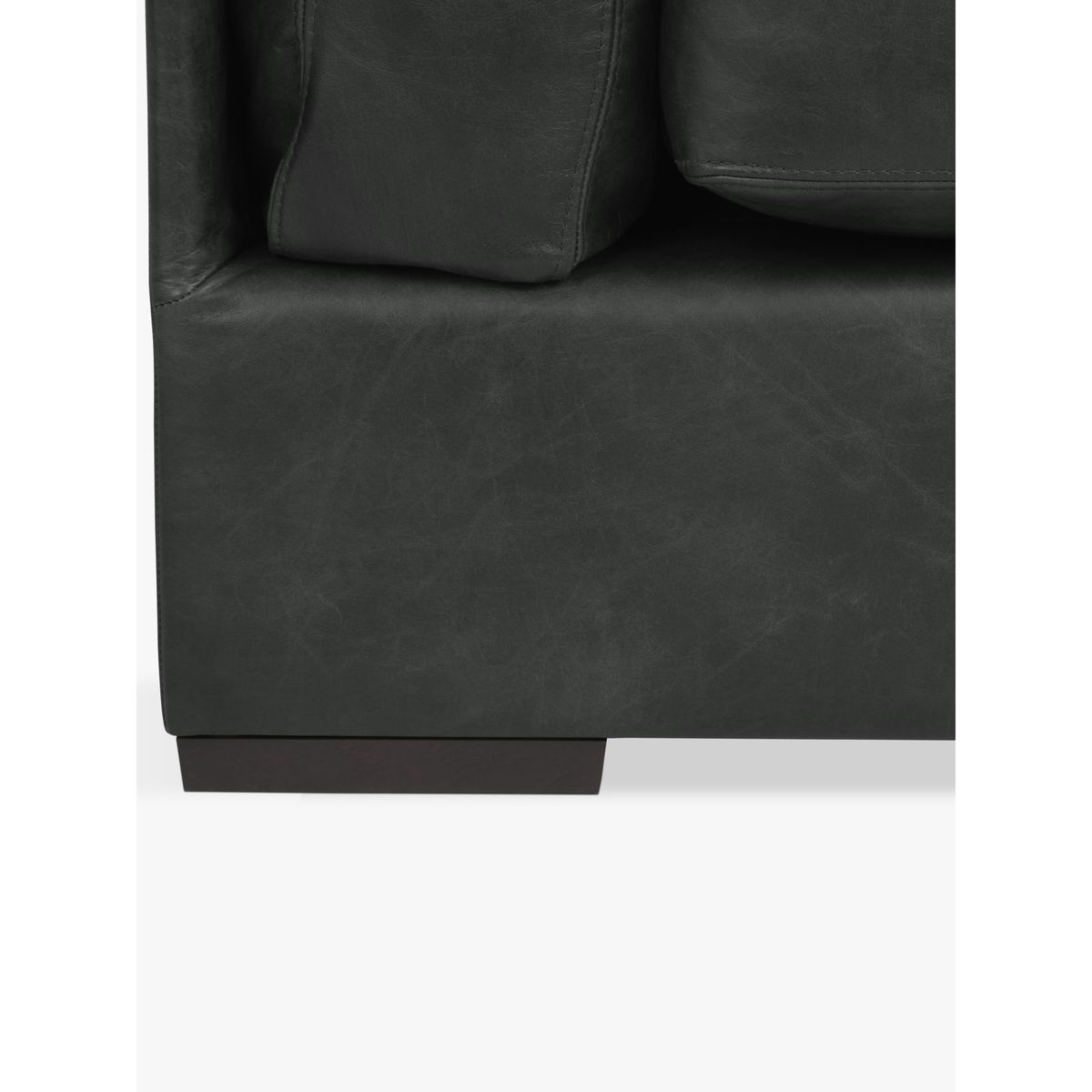 John Lewis & Partners Java RHF Leather Corner Sofa, Dark Leg – image 6