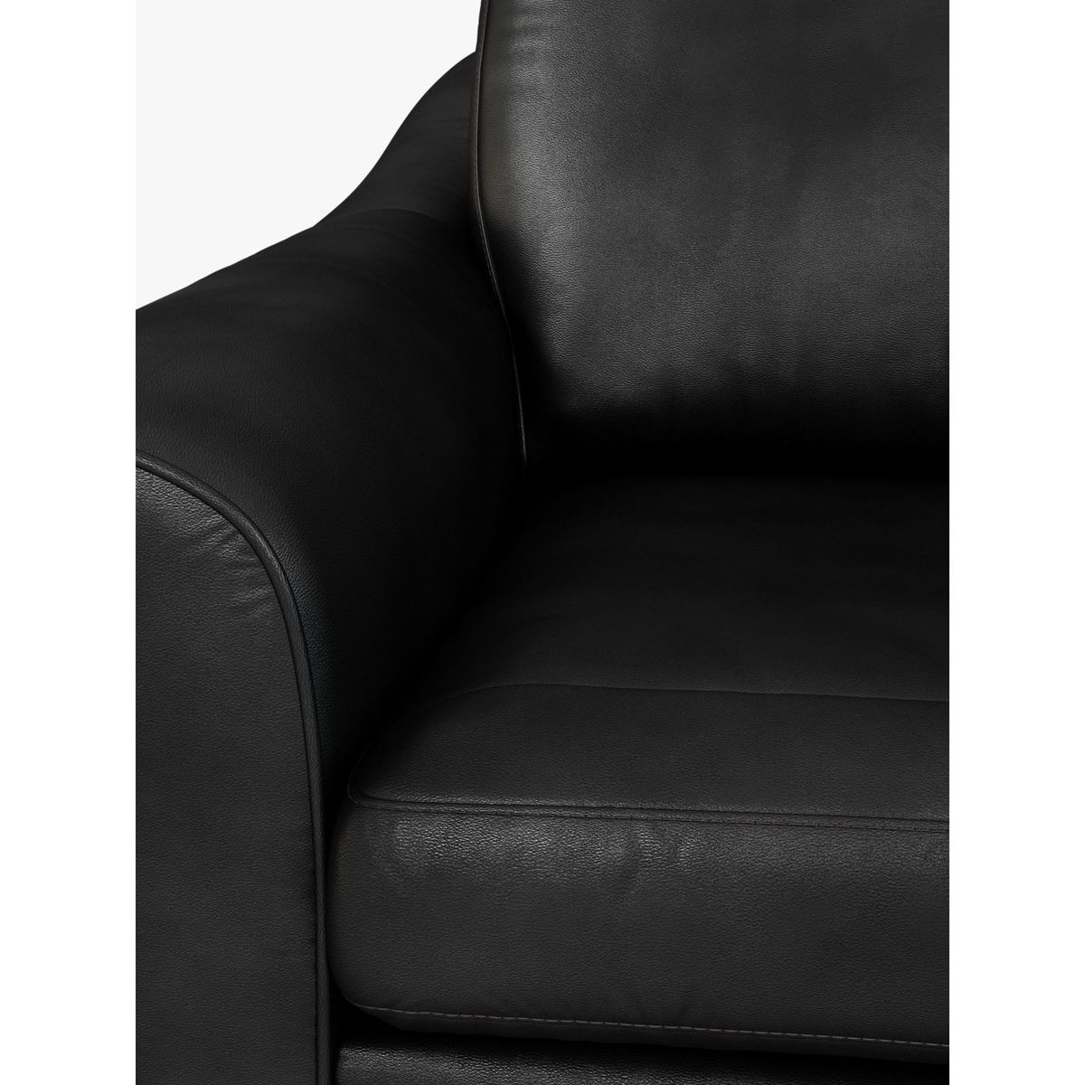 John Lewis & Partners Camber Grand 4 Seater Leather Sofa, Dark Leg – image 7