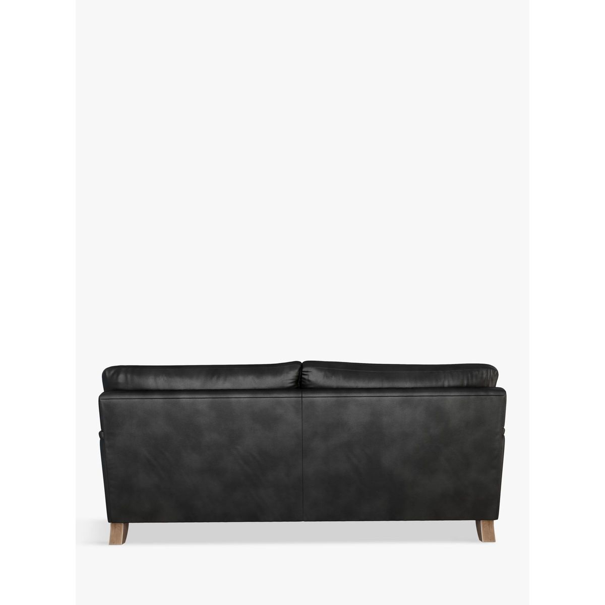 John Lewis & Partners Otley Large 3 Seater Leather Sofa, Dark Leg – image 5