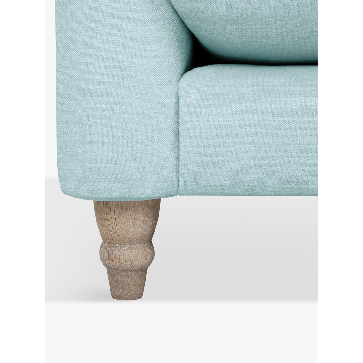 Crumble Medium 2 Seater Sofa by Loaf at John Lewis, Clever Softie Powder Blue – image 7