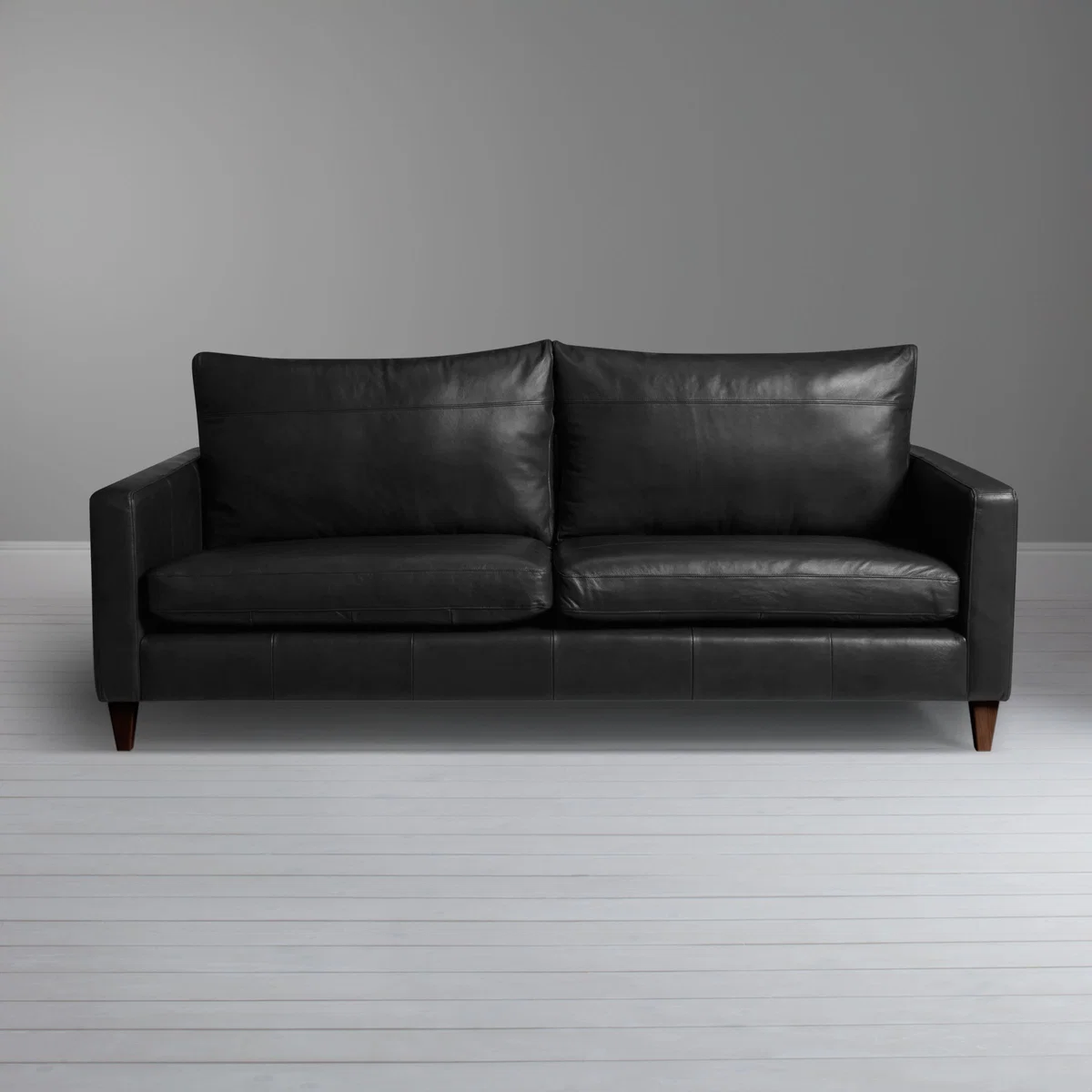 John Lewis & Partners Bailey Leather Grand 4 Seater Sofa, Dark Leg – image 4
