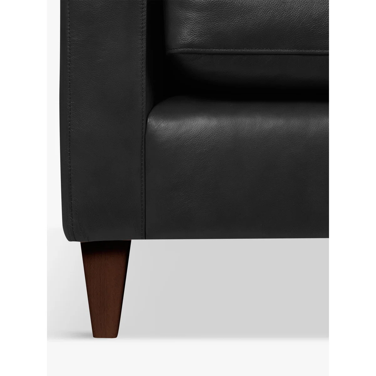 John Lewis & Partners Bailey Leather Grand 4 Seater Sofa, Dark Leg – image 8