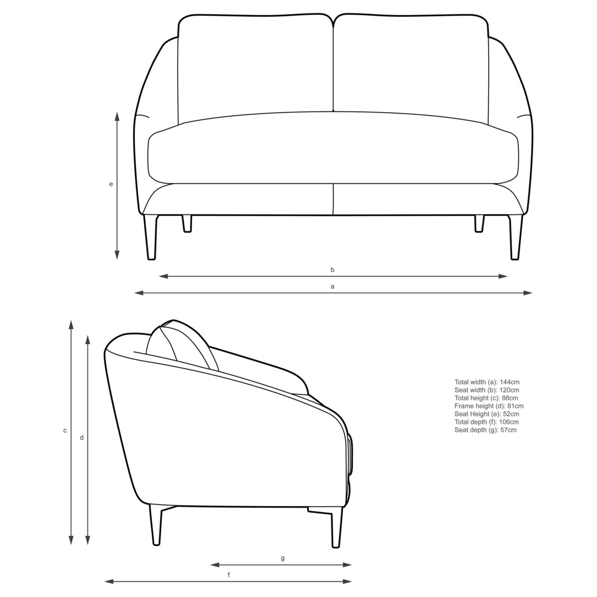 John Lewis & Partners Cape Small 2 Seater Sofa – image 4
