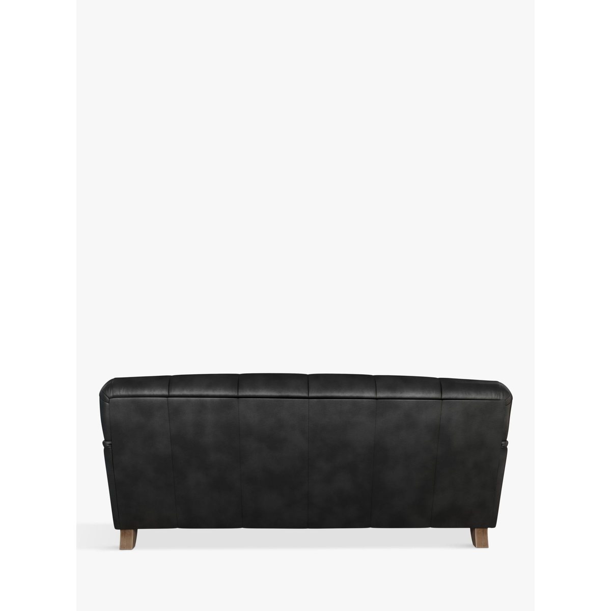 John Lewis & Partners Harrogate High Back Large 3 Seater Leather Sofa, Dark Leg – image 5