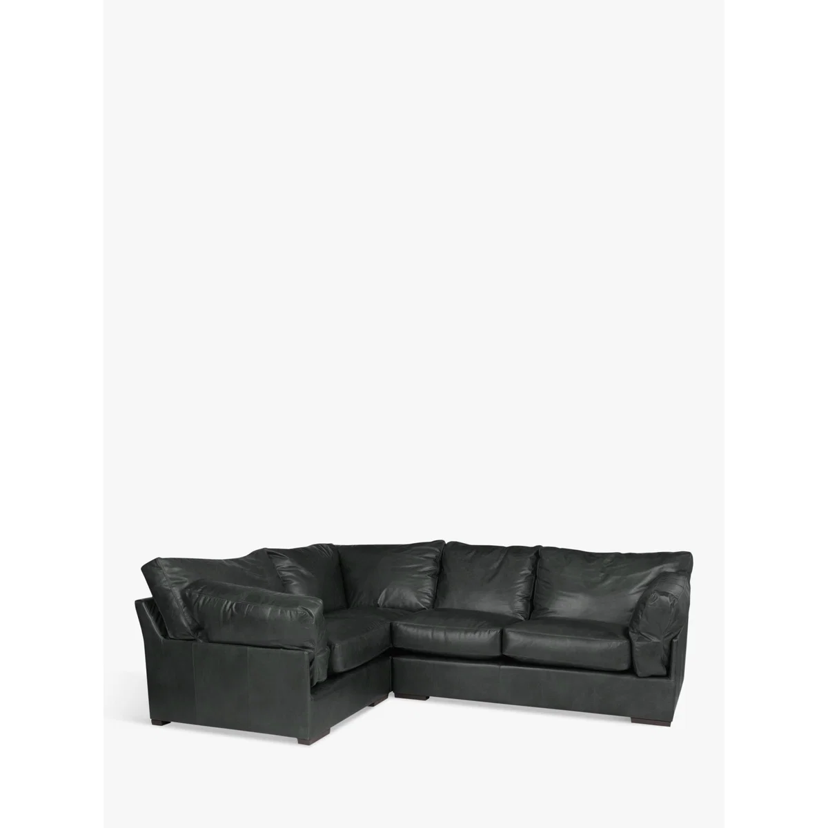 John Lewis & Partners Java LHF Corner Leather Sofa, Dark Leg – image 1
