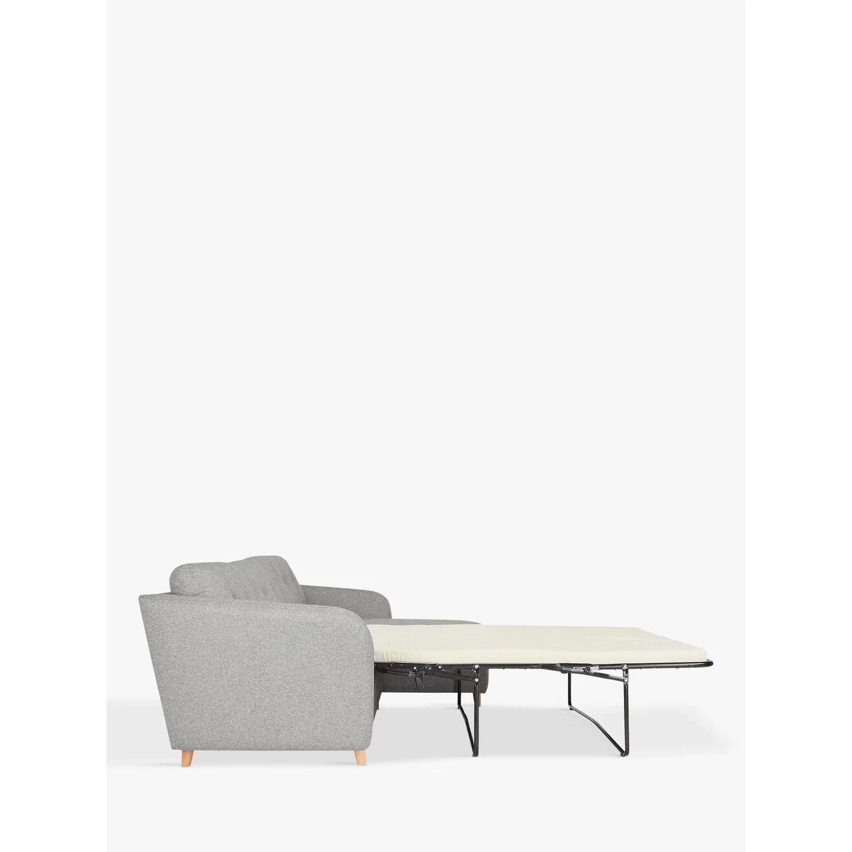 House by John Lewis Arlo RHF Chaise with Storage Sofa Bed, Light Leg – image 6