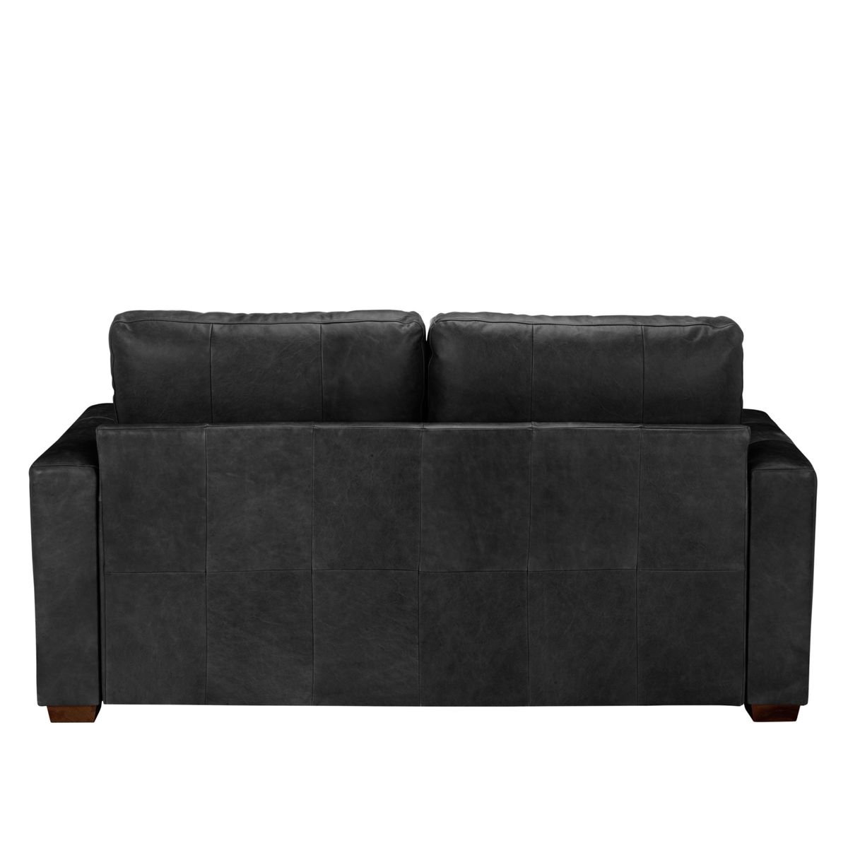 House by John Lewis Oliver Leather Medium 2 Seater Sofa, Dark Leg – image 6