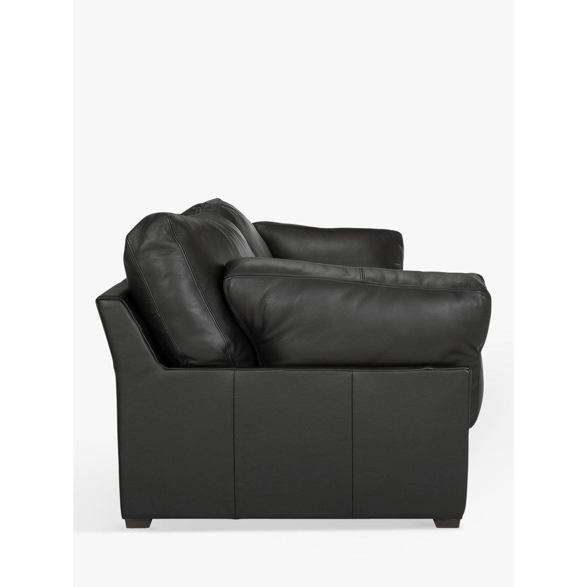 John Lewis & Partners Java Medium 2 Seater Leather Sofa, Dark Leg – image 2