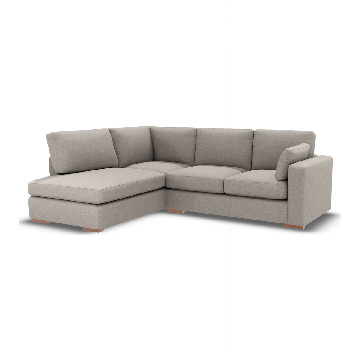 M&S Boston Small Corner Chaise Sofa (Left-Hand) - SLHCH - Dark Ochre, Dark Ochre,Grey,Steel,Charcoal,Navy,Duck Egg,Dusky Pink,Natural,Ochre,Emerald,Peacock – image 1