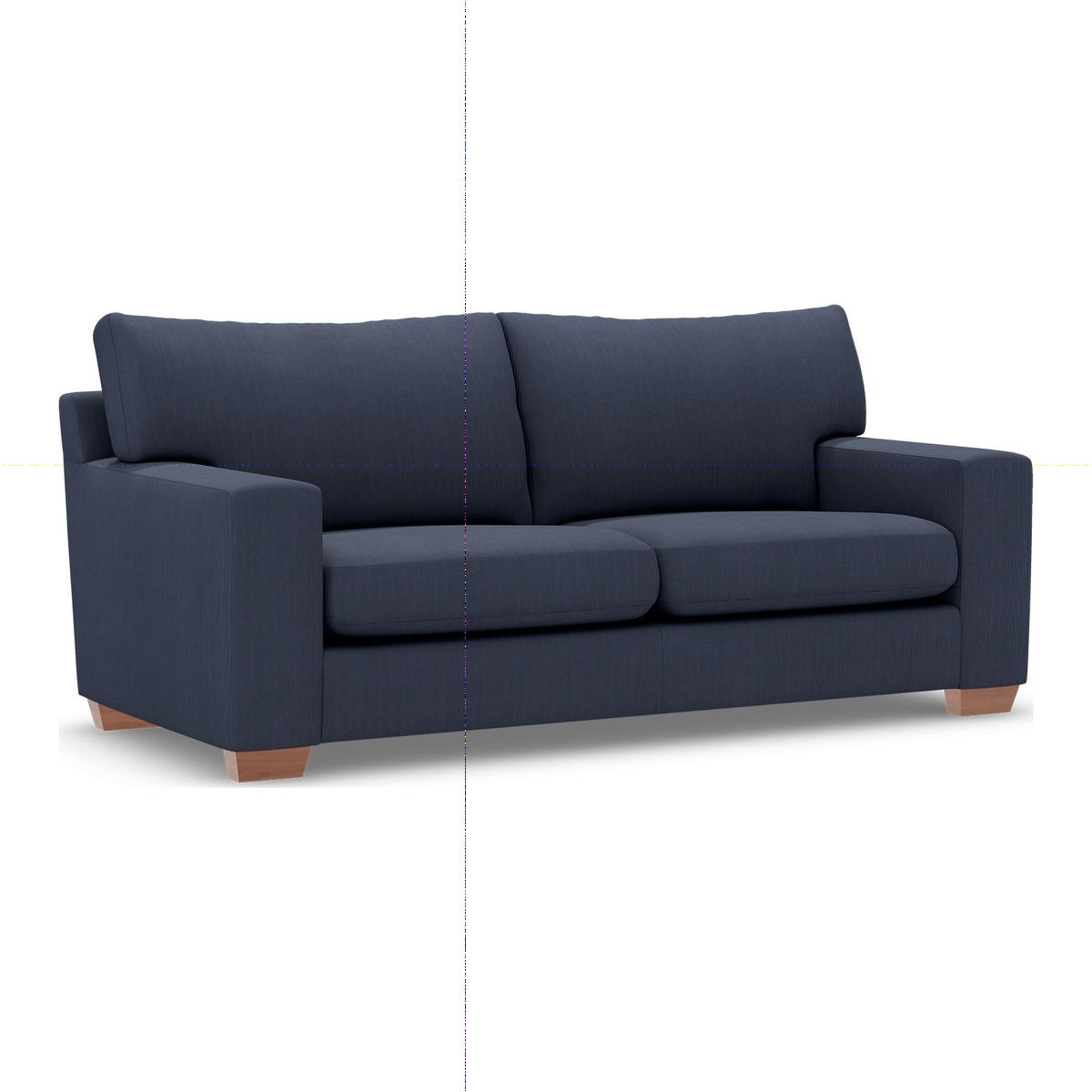 M&S Alfie Medium Sofa - Navy, Navy,Linen,Blush,Duck Egg,Natural,Silver,Mushroom,Dark Grey,Grey,Charcoal,Dark Teal,Denim,Soft Teal,Blue,Almond,Ochre – image 1
