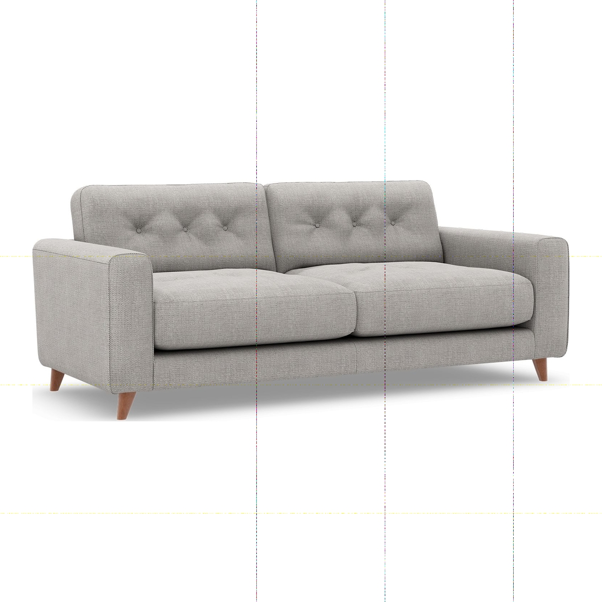 M&S Henley Large Sofa - Navy, Navy,Grey,Light Grey,Terracotta,Ochre,Blush Pink,Teal,Natural,Sage – image 1