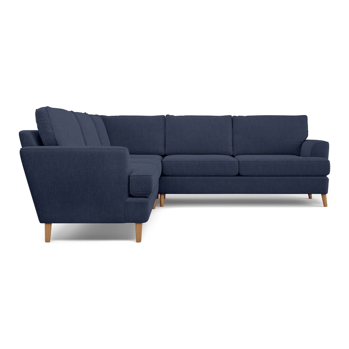 M&S Copenhagen Corner Sofa - CNR - Navy, Navy,Ochre,Terracotta,Light Grey,Grey,Teal,Blush Pink,Sage,Natural – image 1