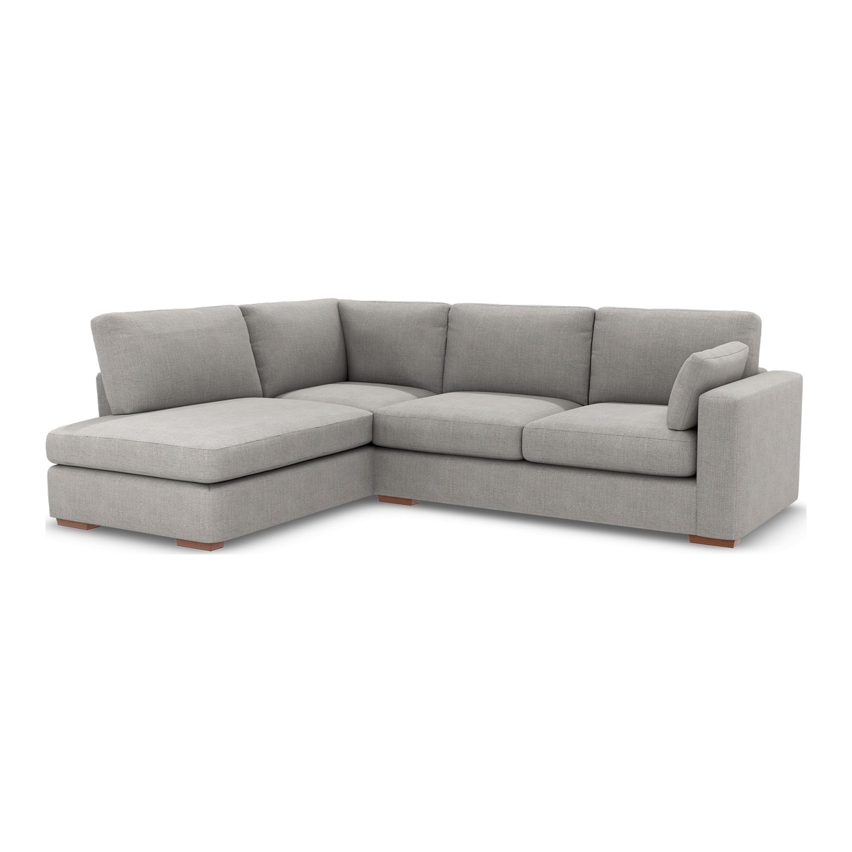 M&S Boston Corner Chaise Sofa (Left-Hand) - L3STC - Dark Ochre, Dark Ochre,Grey,Steel,Charcoal,Navy,Duck Egg,Dusky Pink,Natural,Ochre,Emerald,Peacock – image 1