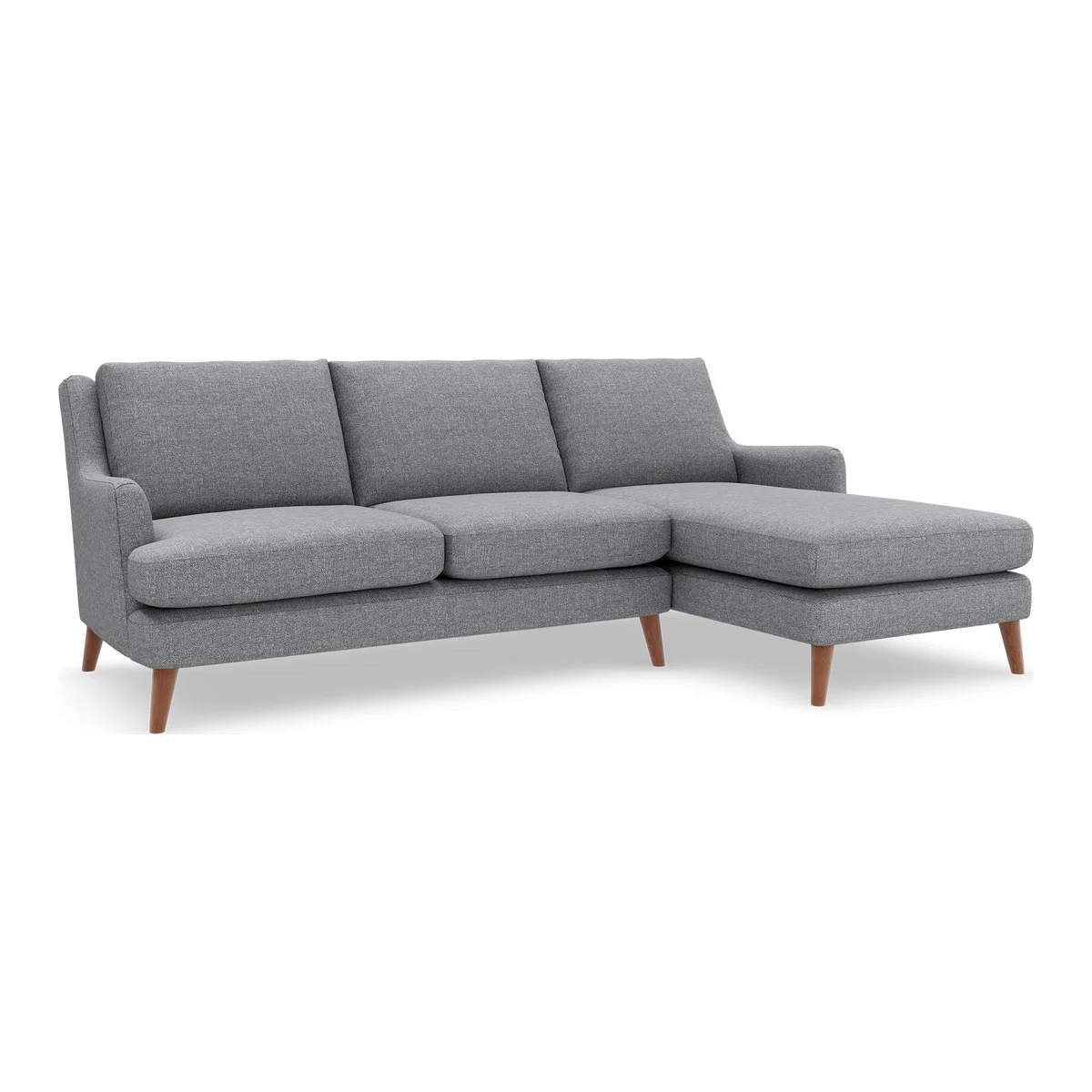 M&S Ashton Corner Chaise Sofa (Right-Hand) - R3STC - Natural, Natural,Soft Teal,Grey,Navy,Dark Grey,Blush,Duck Egg,Dark Teal,Silver,Linen,Almond,Denim,Charcoal,Blue,Mushroom – image 1