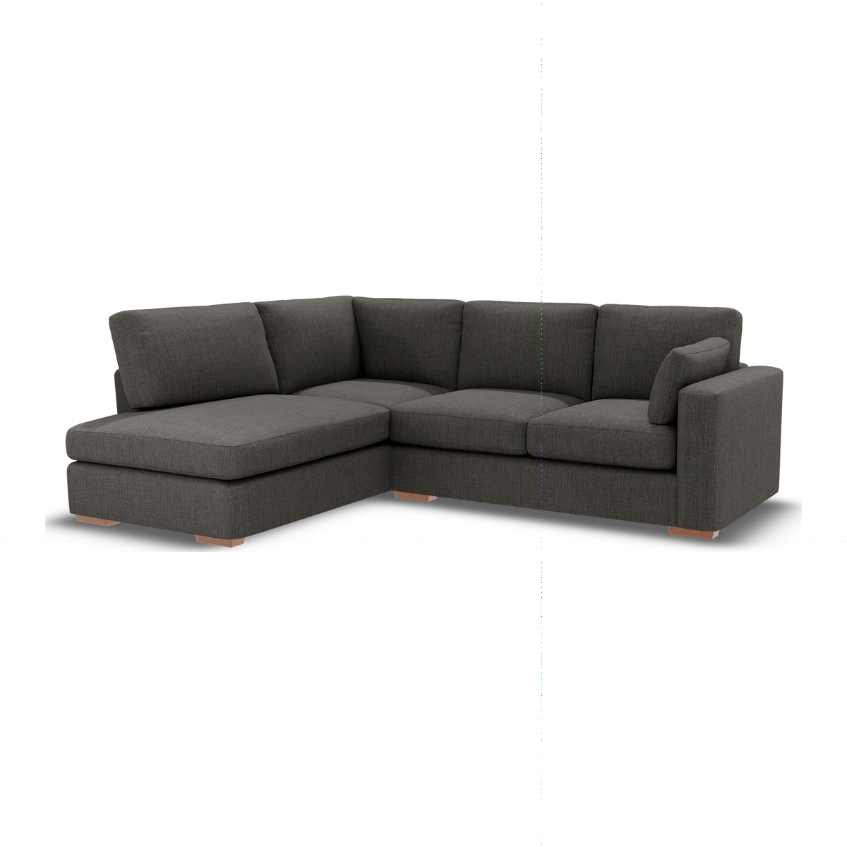 M&S Boston Small Corner Chaise Sofa (Left-Hand) - SLHCH - Dark Ochre, Dark Ochre,Grey,Steel,Charcoal,Navy,Duck Egg,Dusky Pink,Natural,Ochre,Emerald,Peacock – image 1
