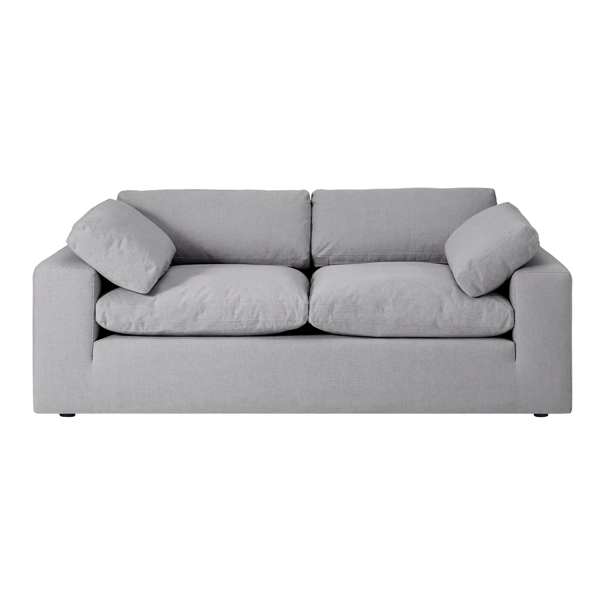 Samona 2.5 Seater Sofa, Mineral Cotton & Linen Mix – image 1