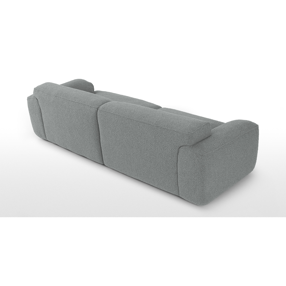 Avalon 3 Seater Sofa, Steel Boucle – image 5