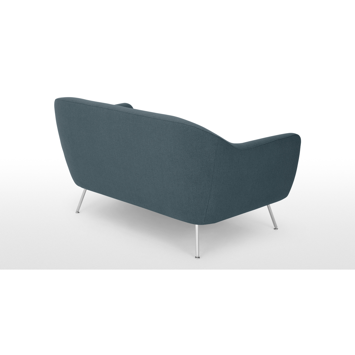 Reece 2 Seater Sofa, Mina Earl Blue with Metal Legs – image 5