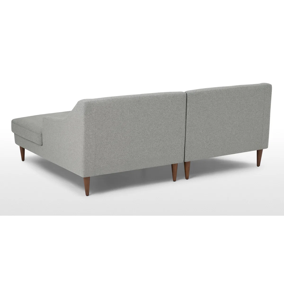 Herton Right Hand Facing Small Chaise End Sofa, Mountain Grey – image 5